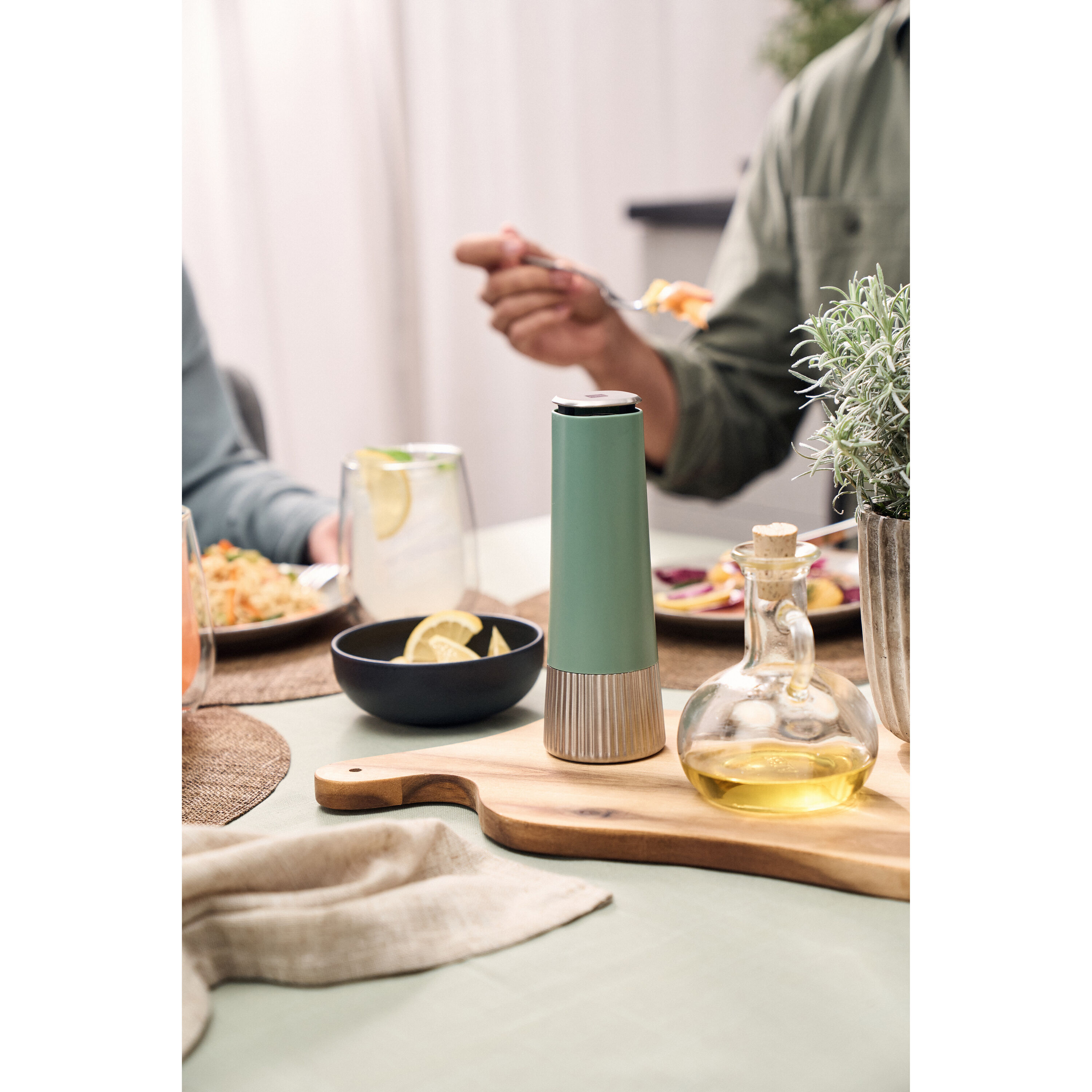 Spice mill 19 cm, sage
