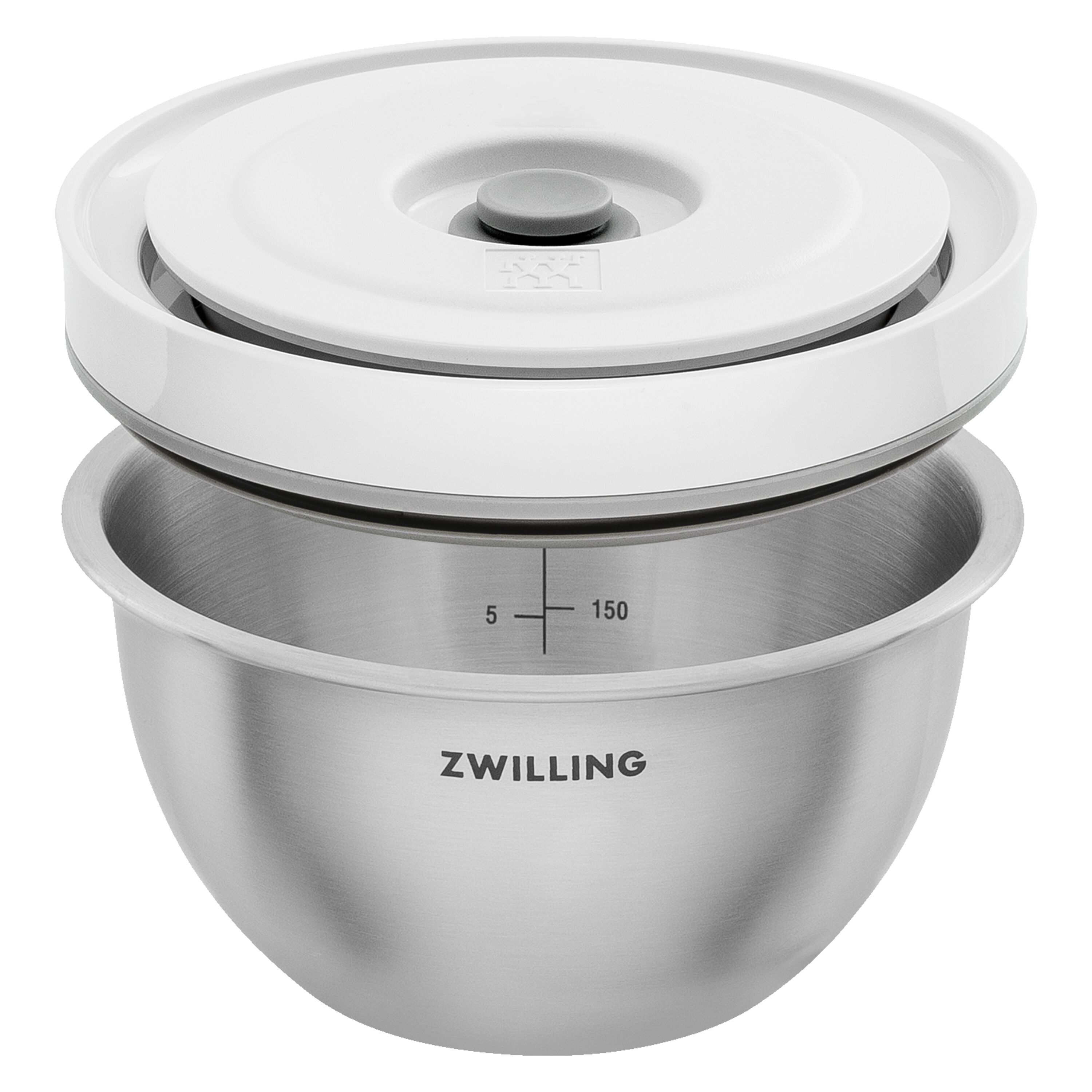 Vacuum bowl S / 12 cm, Stainless steel, silver