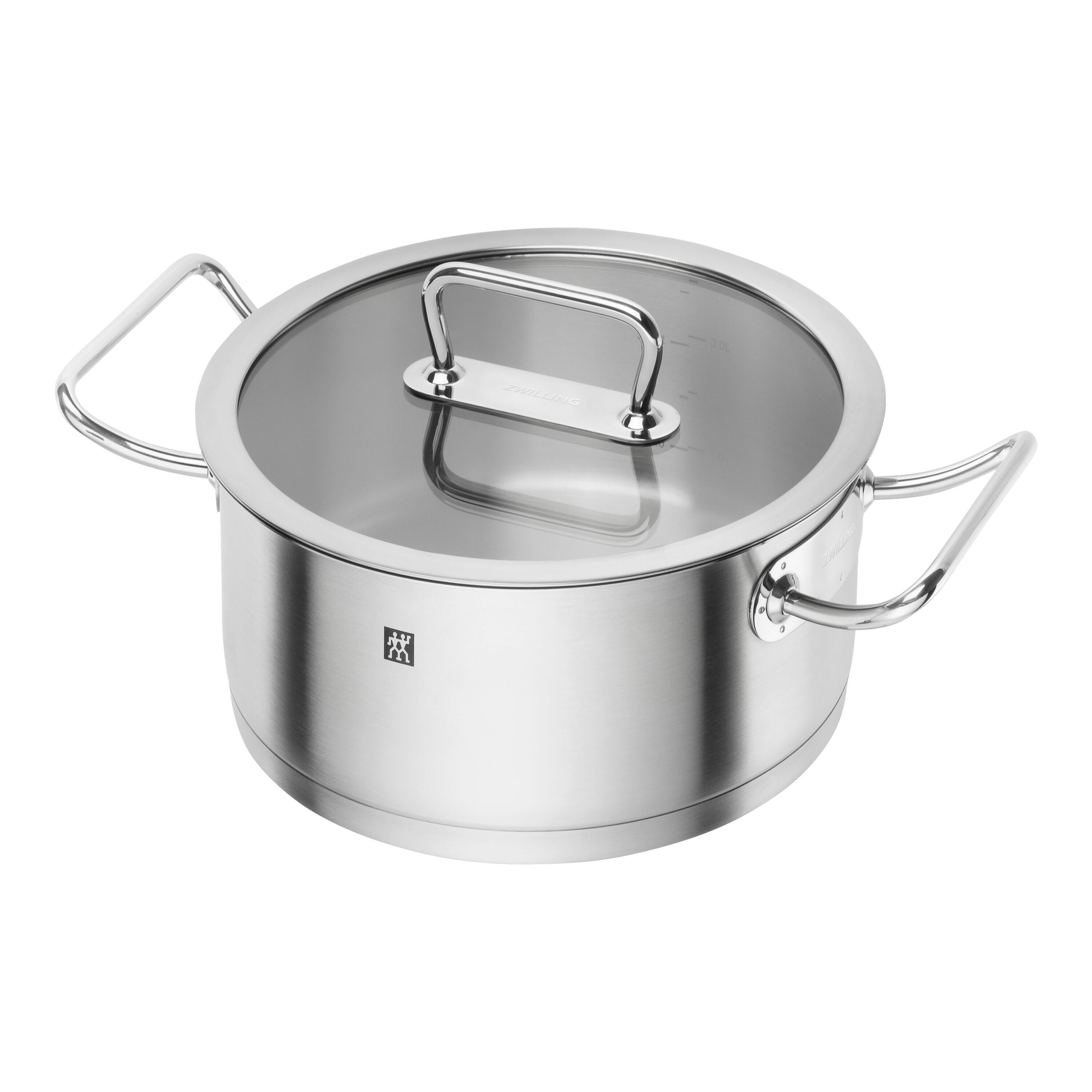 24 cm 18/10 Stainless Steel Stew pot silver