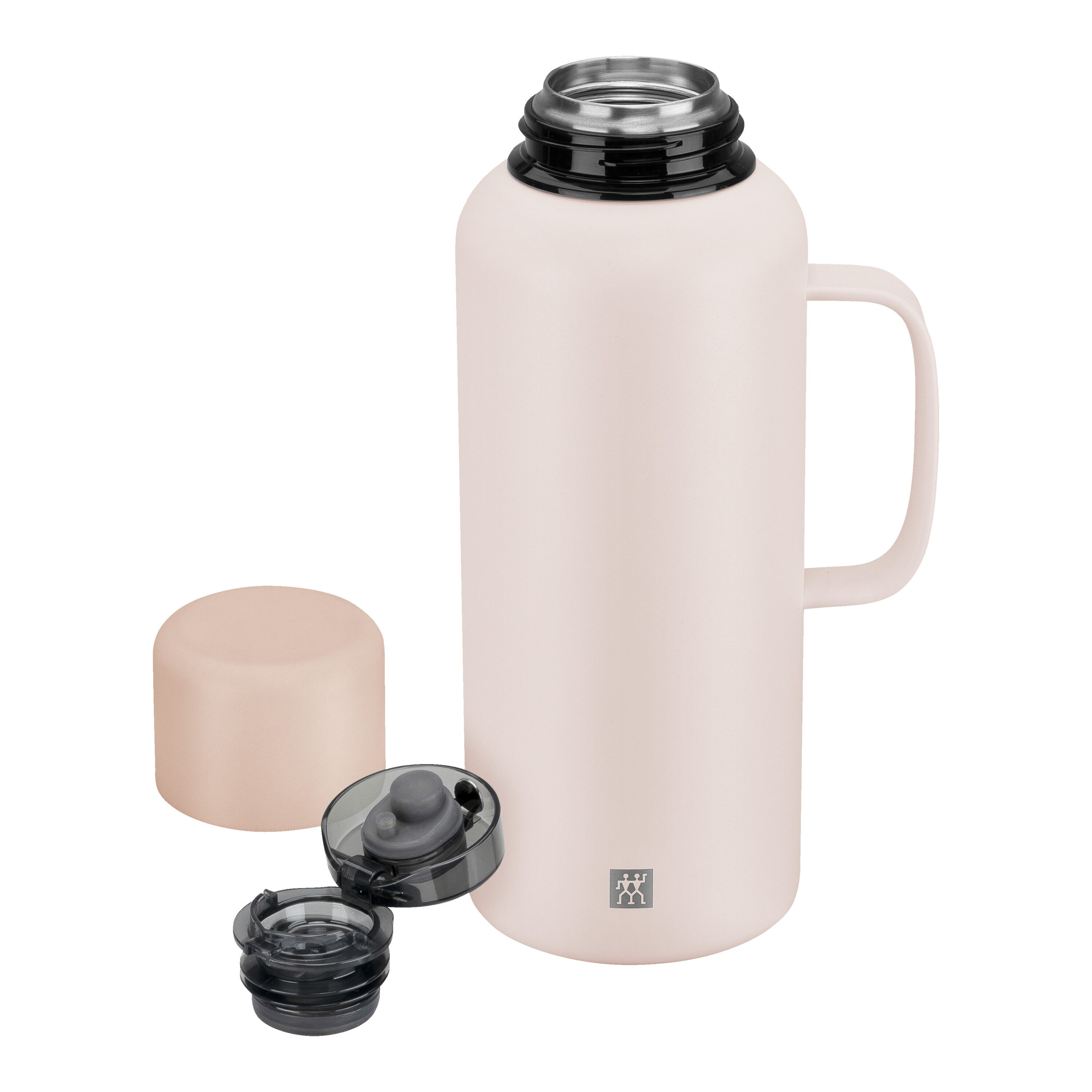 Thermo jug, 1,2 l, Stainless steel, pink