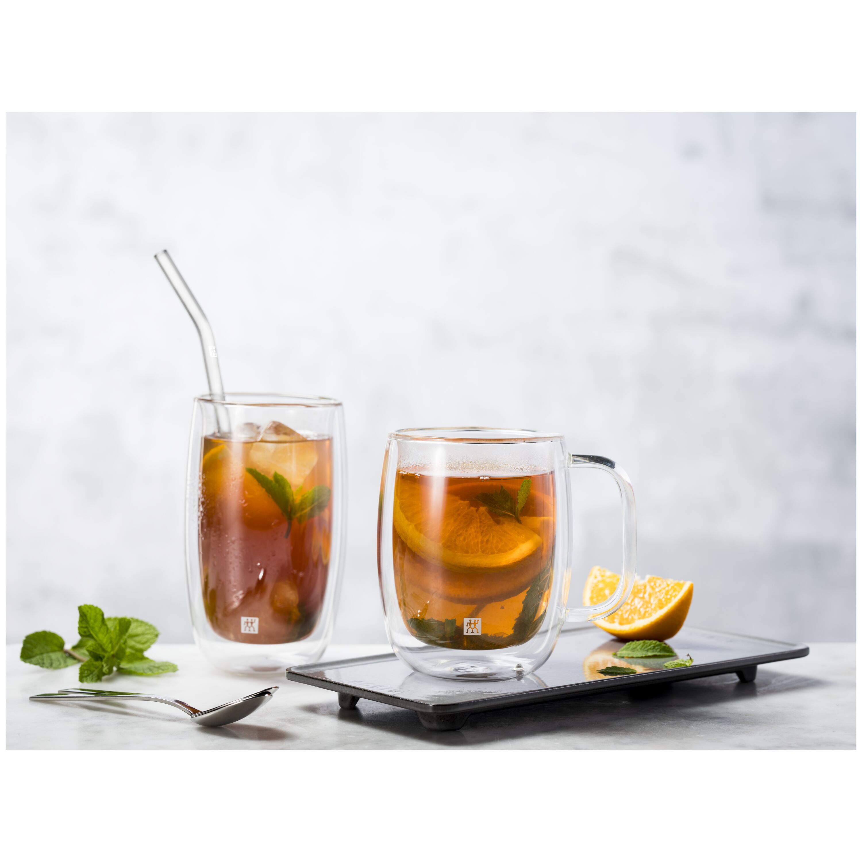 Glass straws