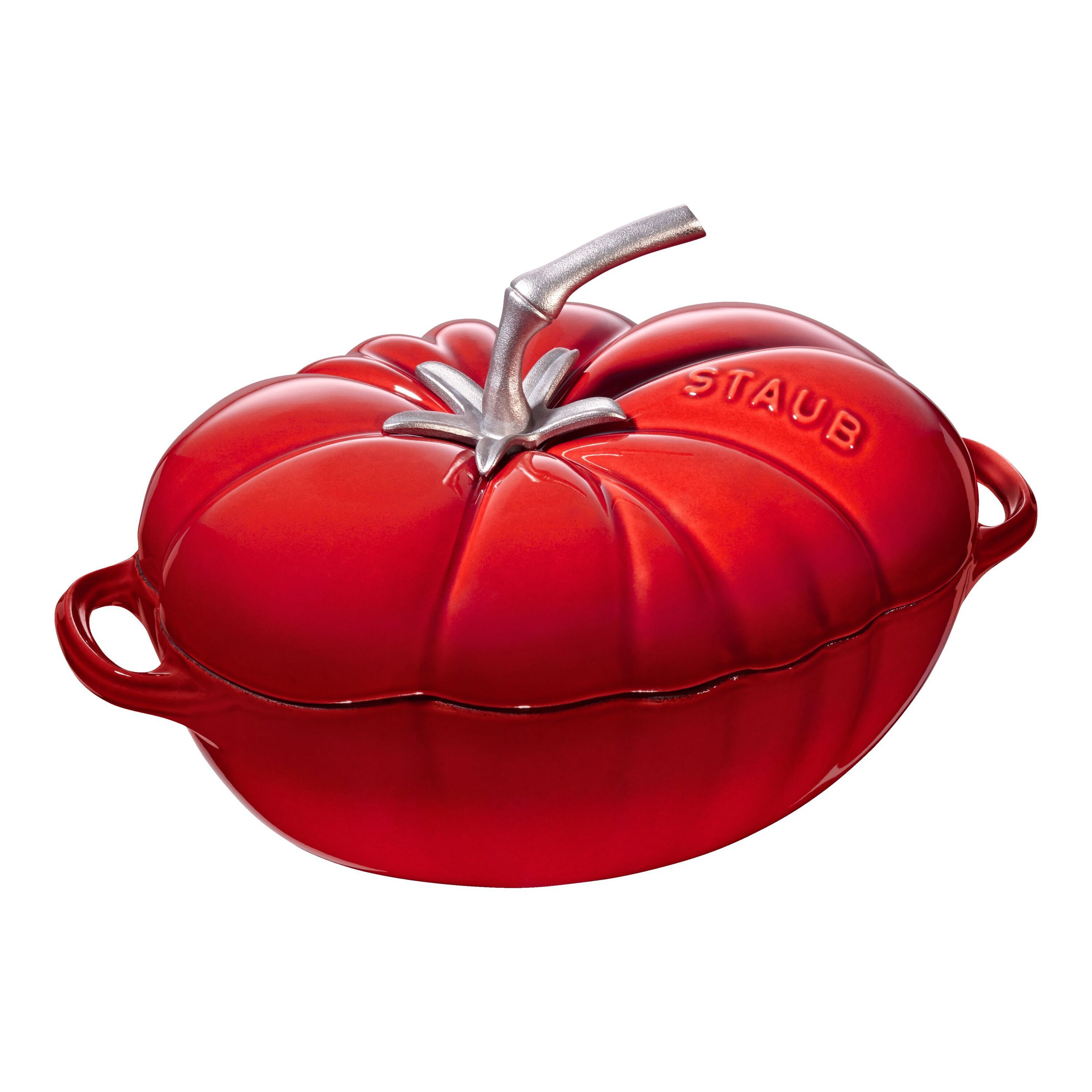 25 cm tomato Cast iron Cocotte cherry