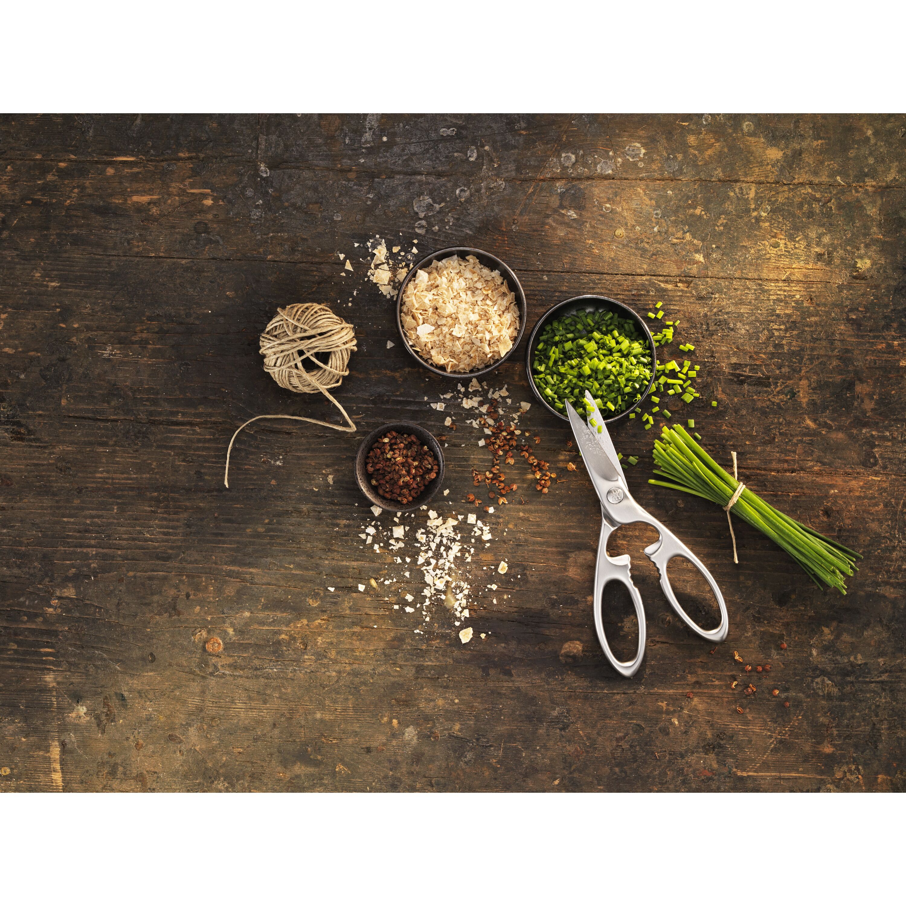 Stainless steel Multi-purpose shears silver