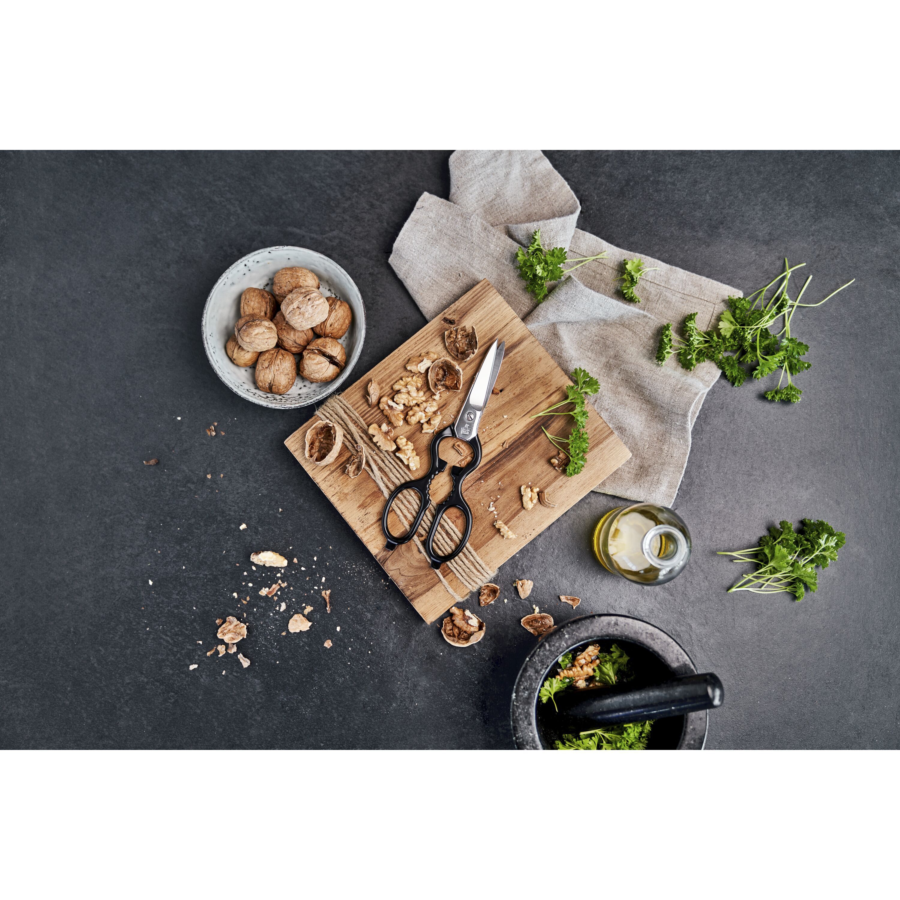 Stainless steel Multi-purpose shears black