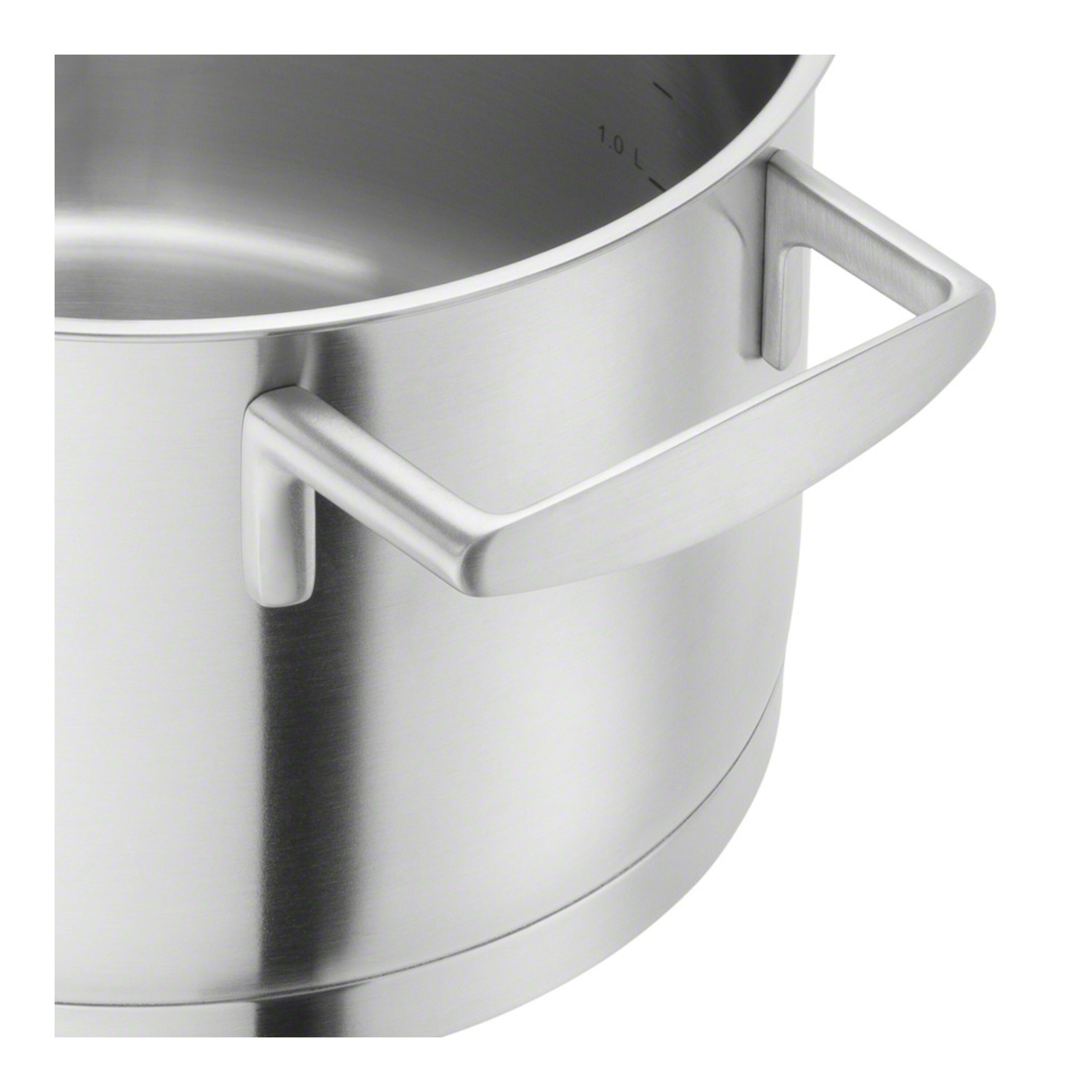 5-pcs 18/10 Stainless Steel Pot set silver