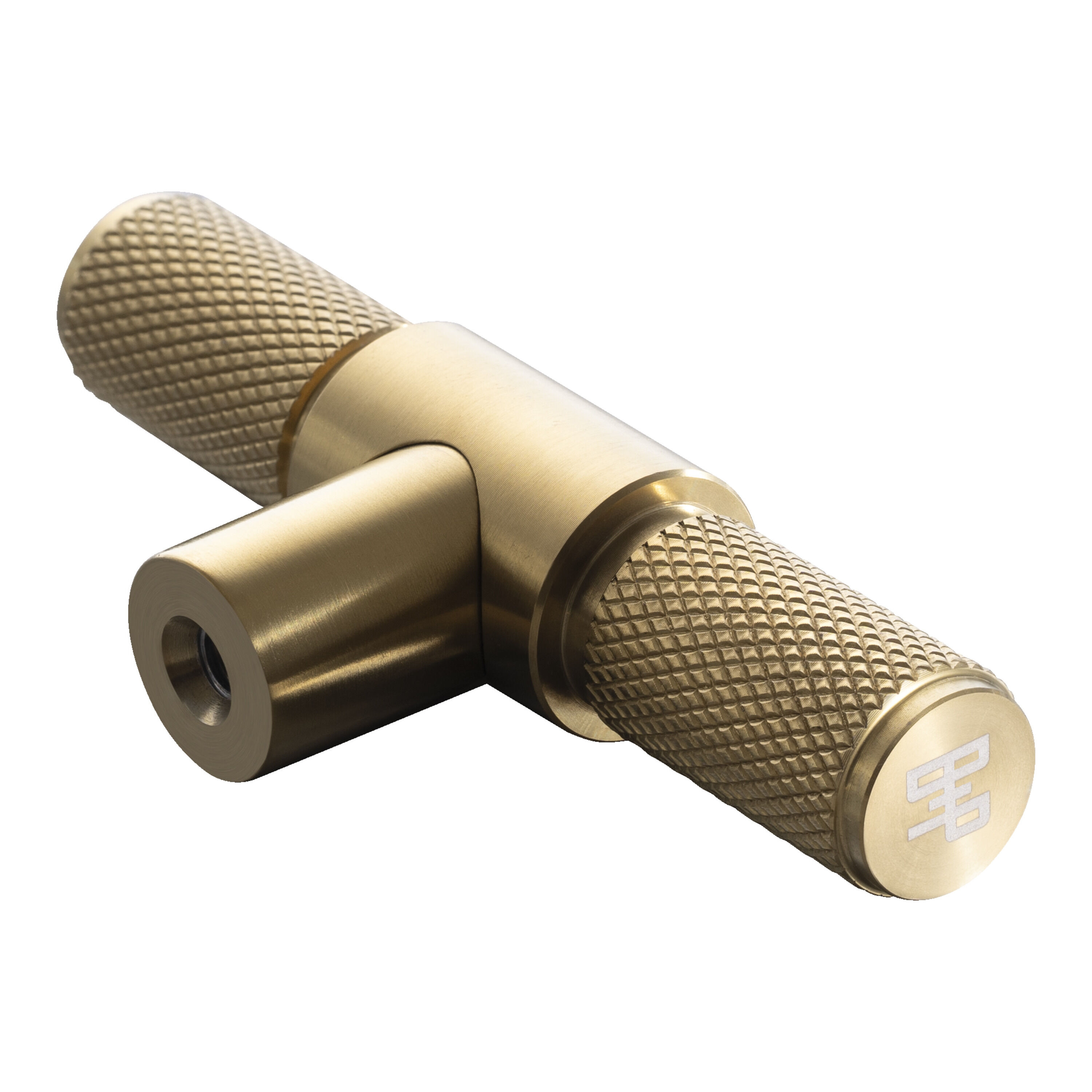 8 cm stainless steel PVD coated Knob Buster Punch T-Bar
