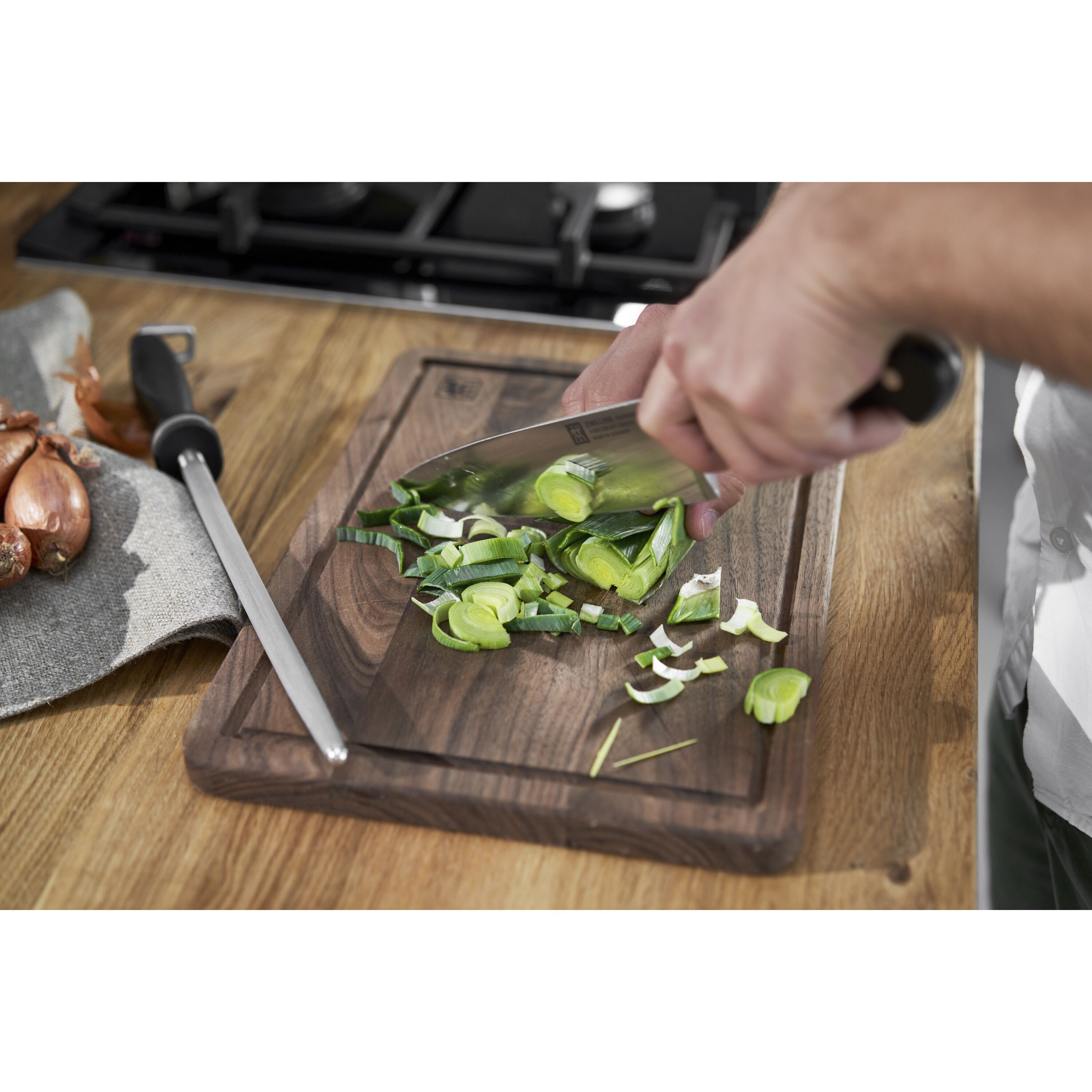 26 cm chrome plated Sharpening steel