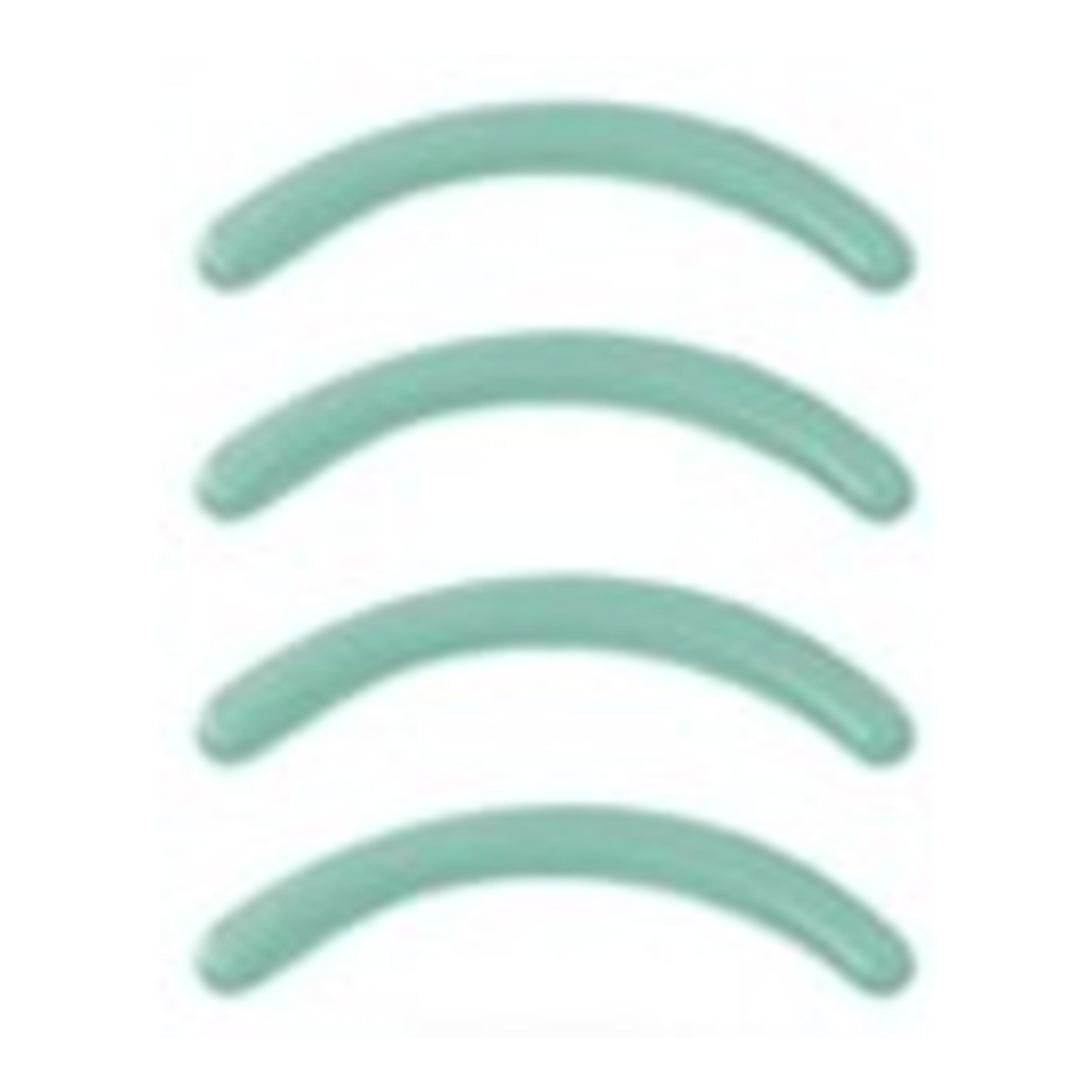 Replacement Eyelash Curler Pads, 4-pcs | Silicone | mint-green