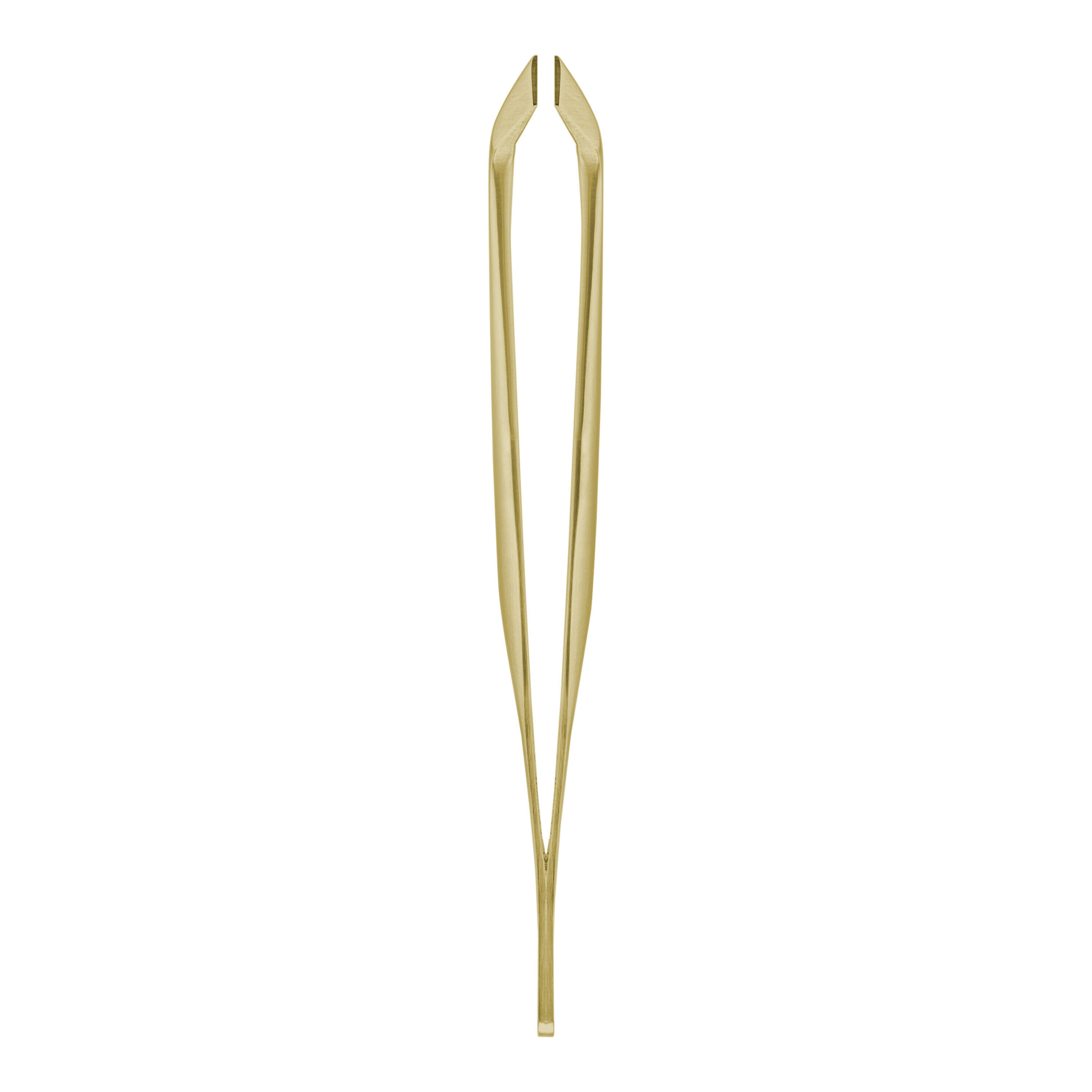 Cuticle tweezers, 18/10 Stainless Steel | gold