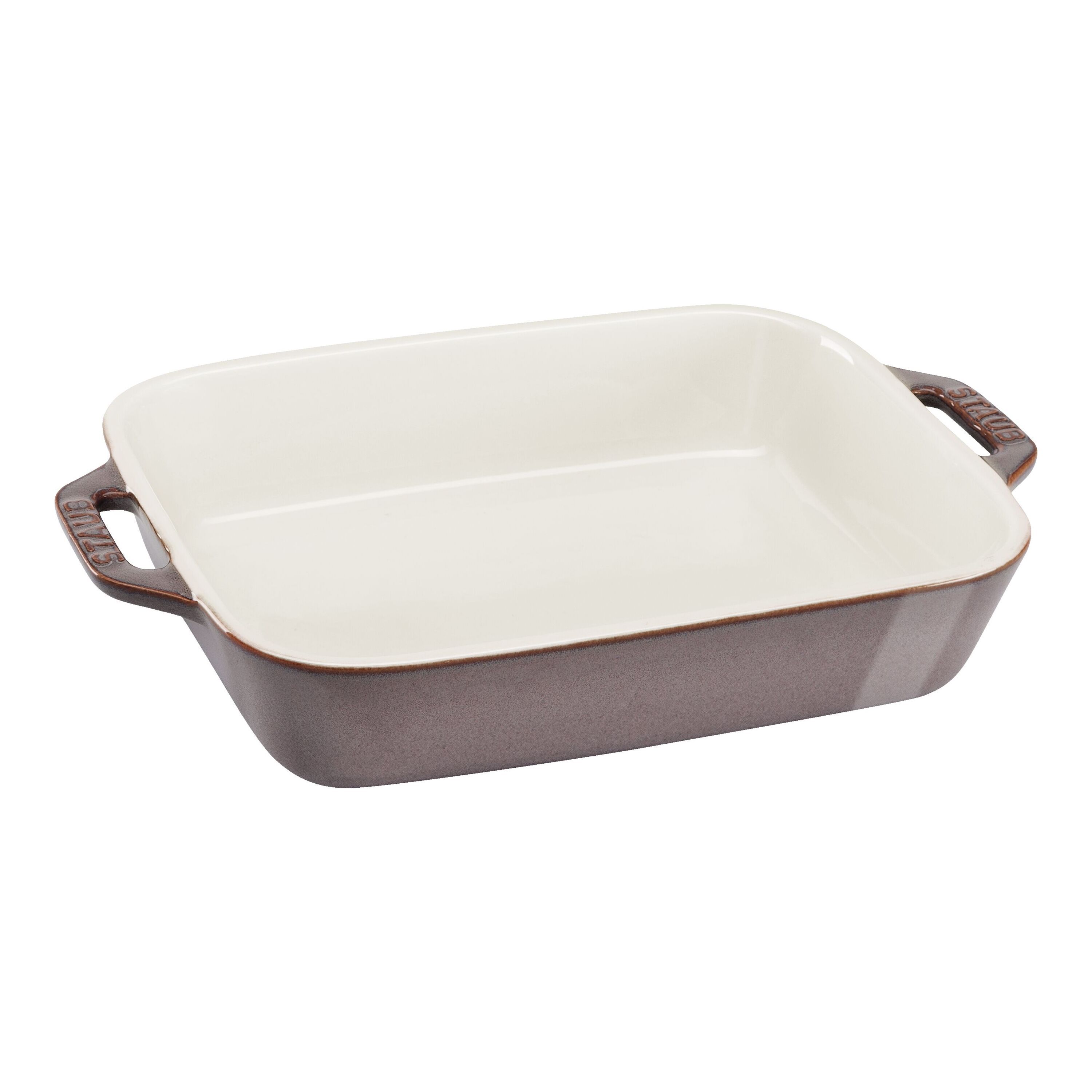 20 x 16 cm rectangular ceramic Oven dish ancient-grey