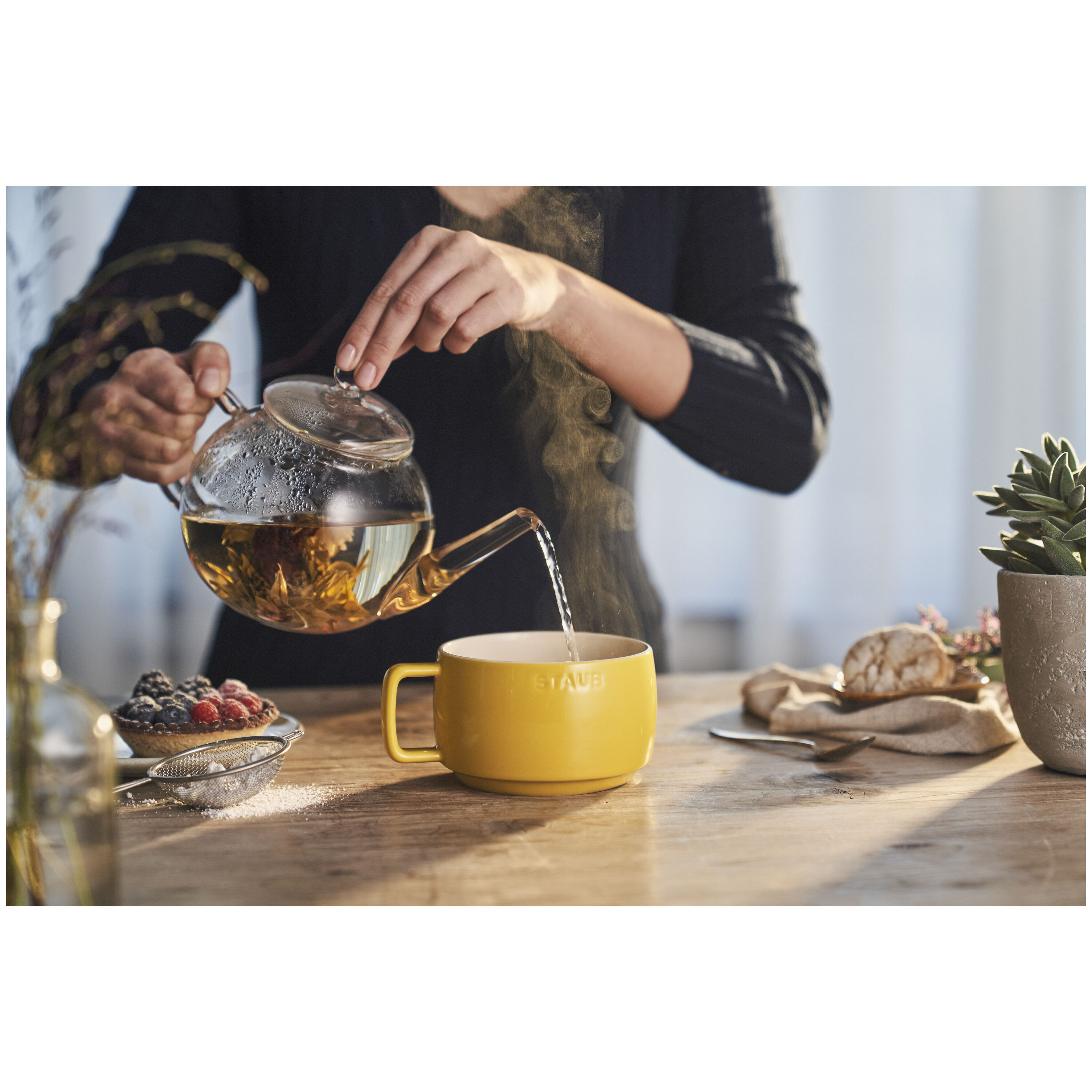 500 ml ceramic Mug citron