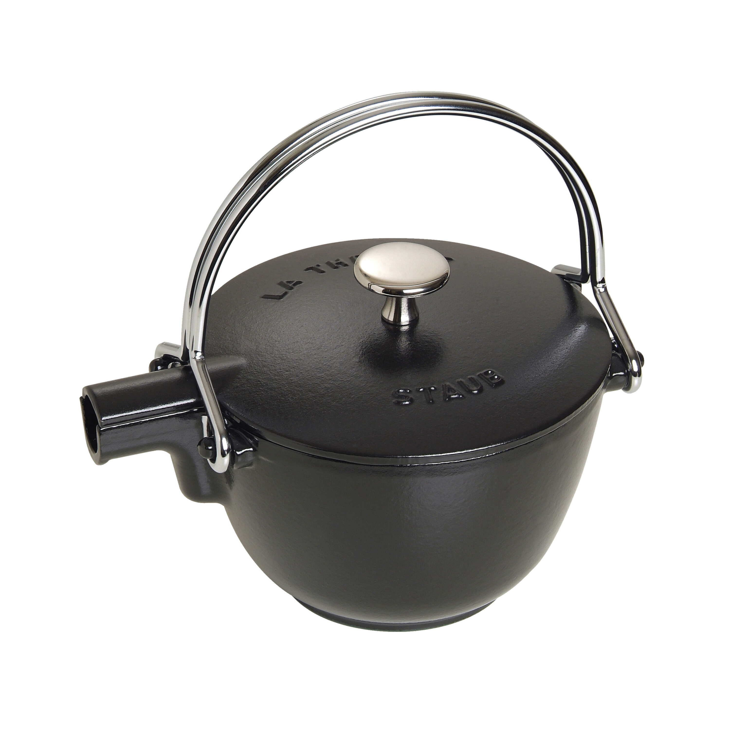 16 cm Teapot black