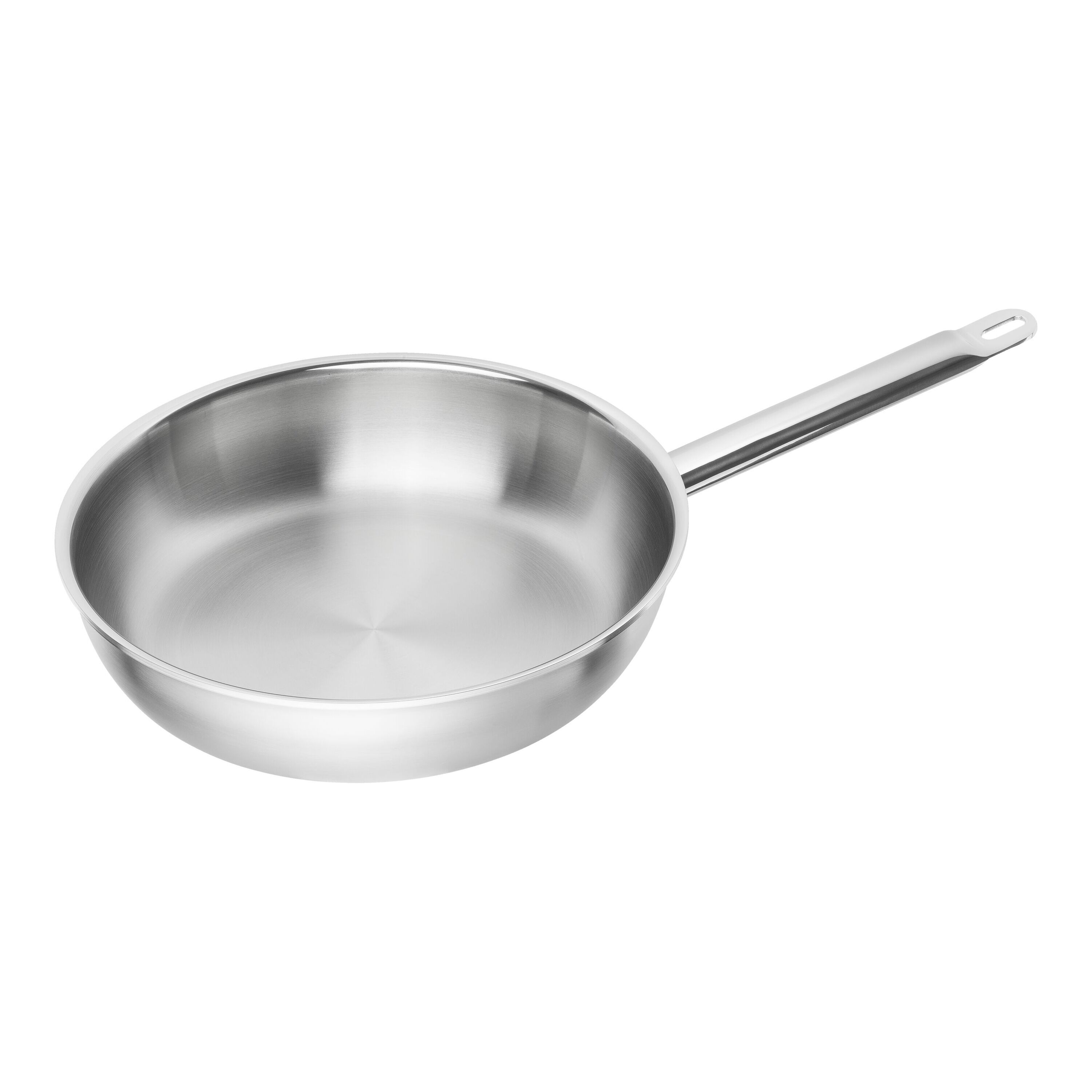 28 cm 18/10 Stainless Steel Frying pan silver