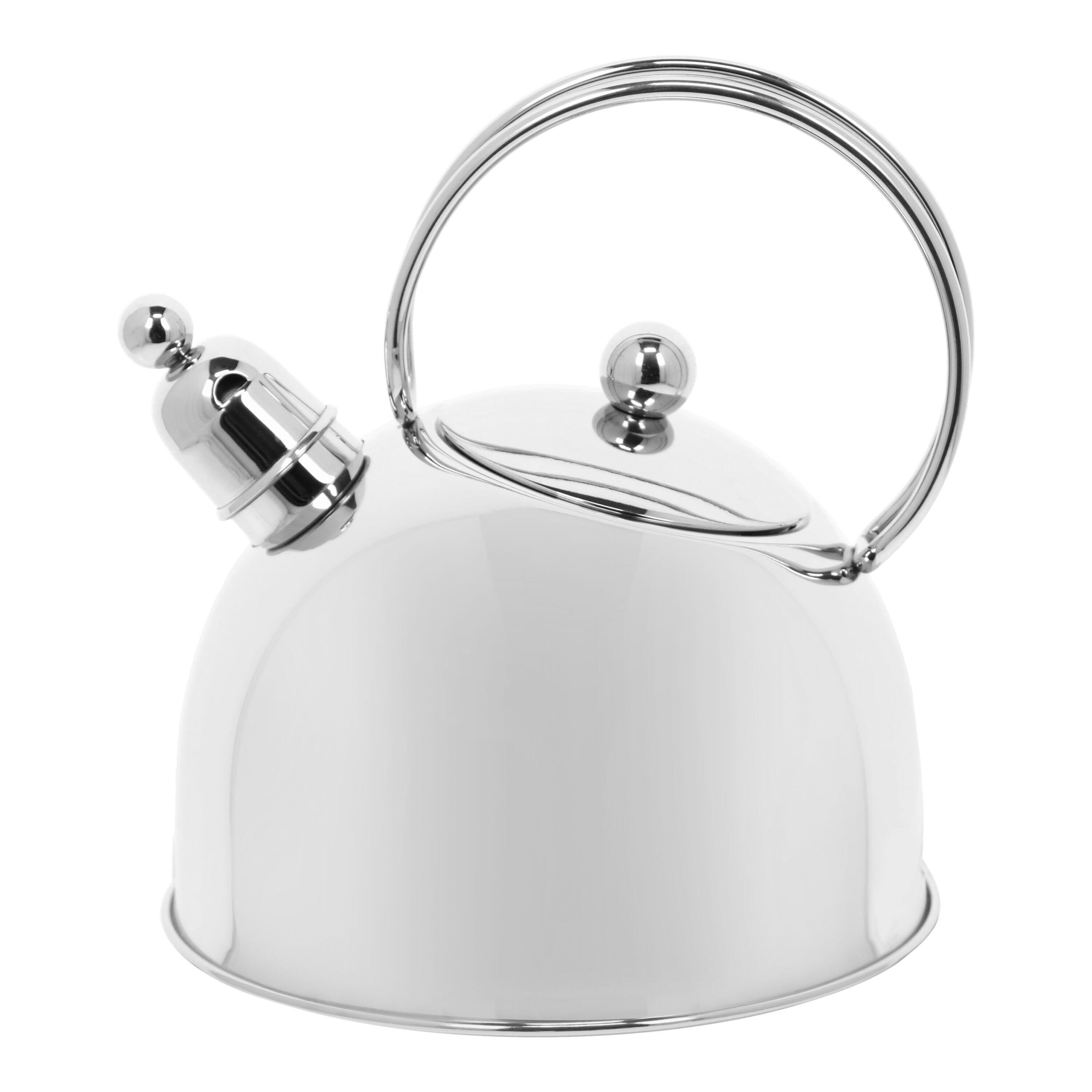 20 cm 18/10 Stainless Steel Kettle silver