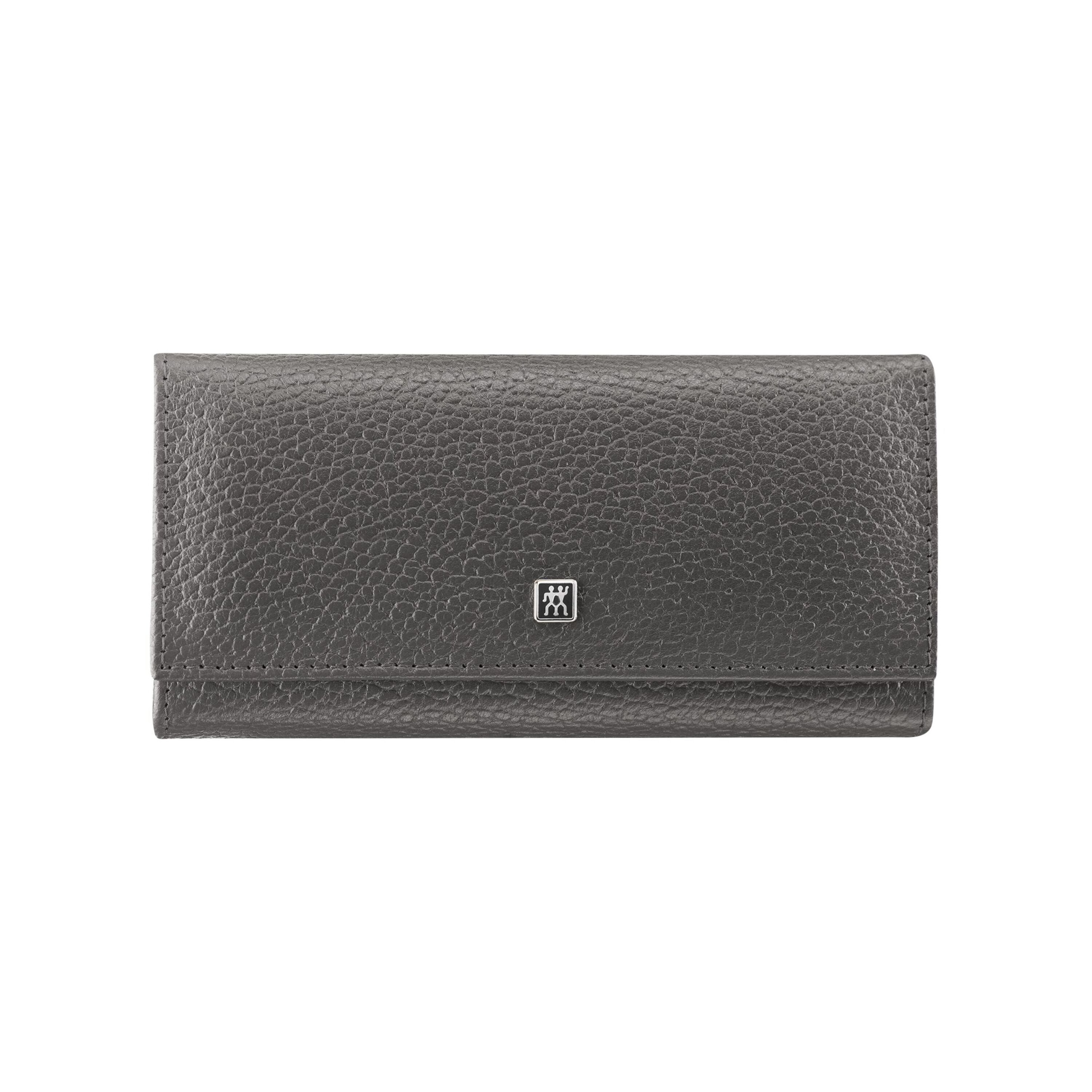 5-pcs Leather Snap fastener case anthracite