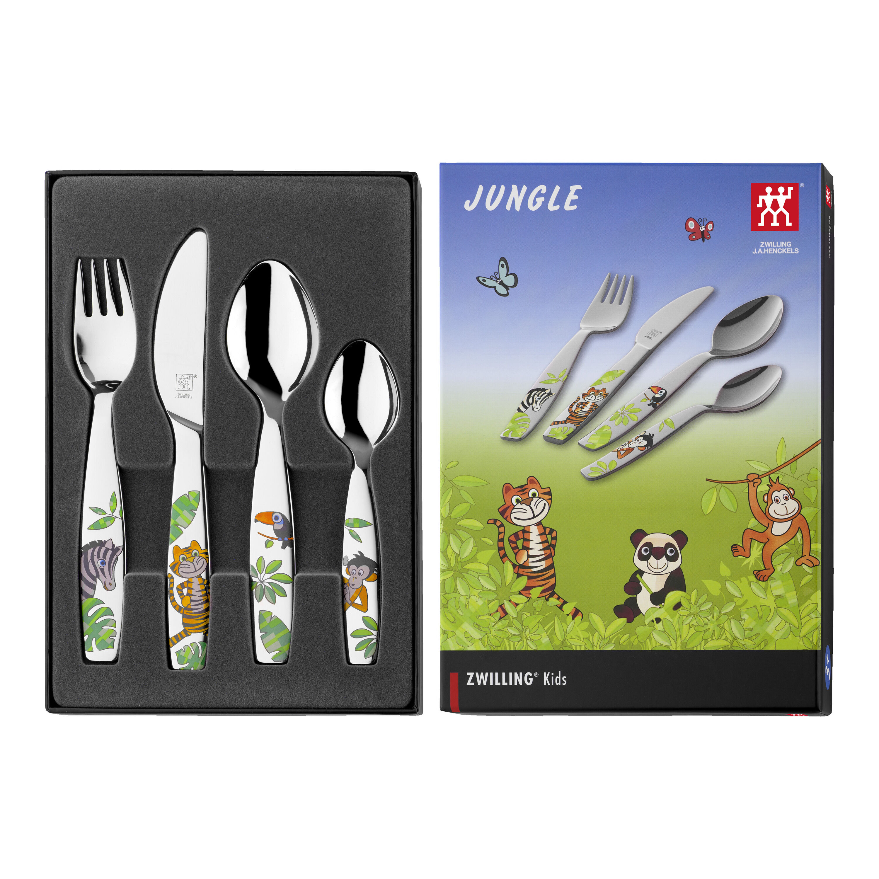 4-pcs polished Children's cutlery set