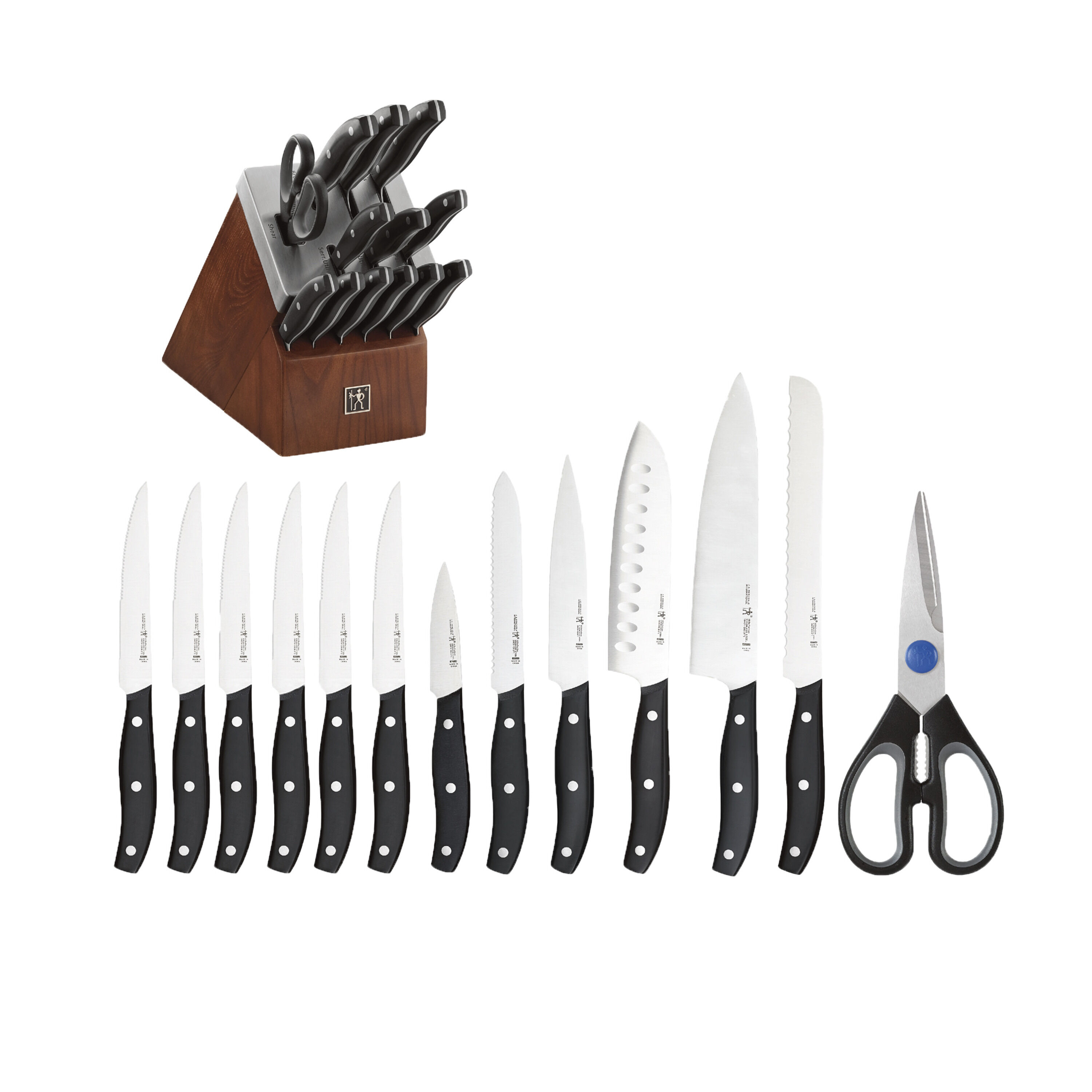 14-pcs, Knife block set