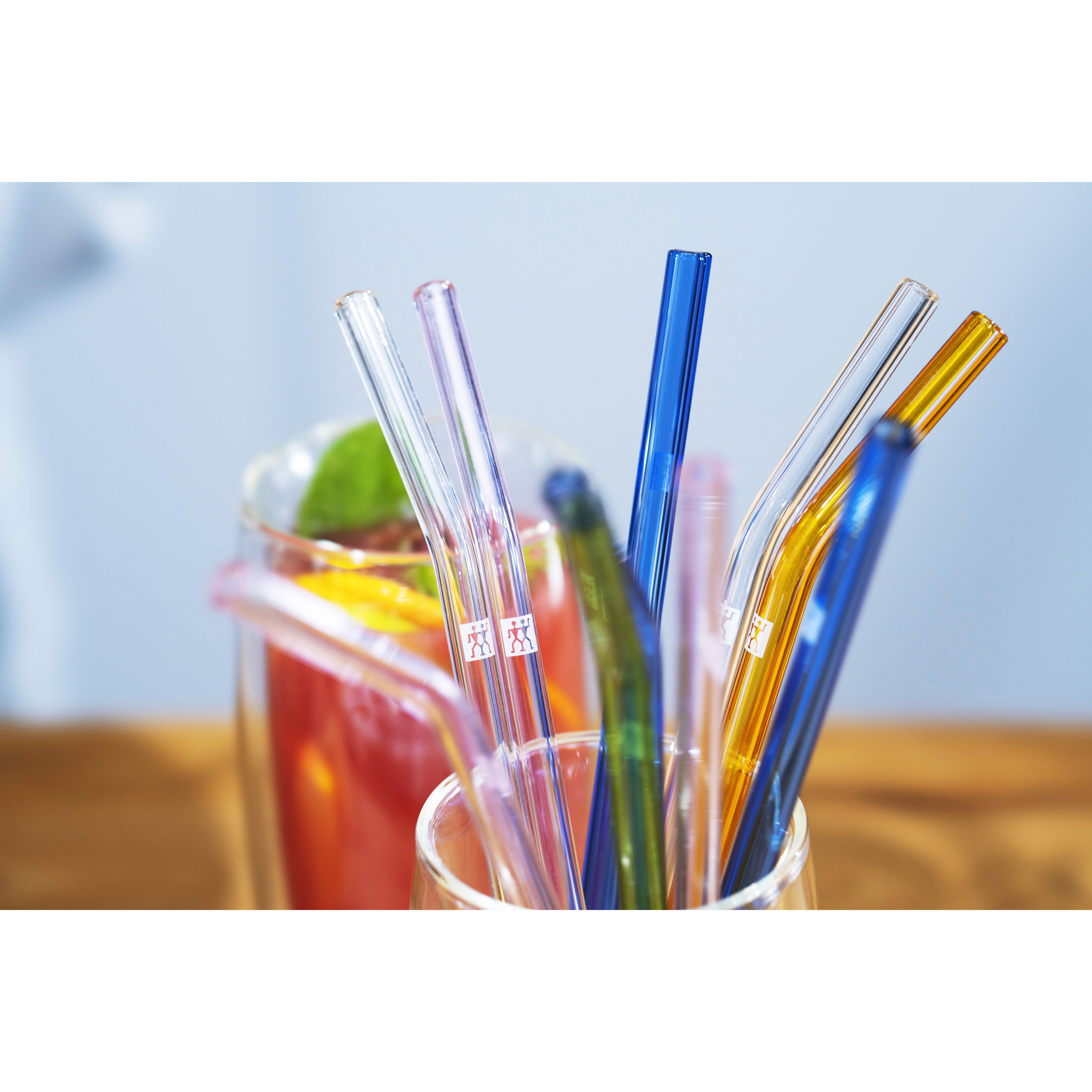 Glass straws