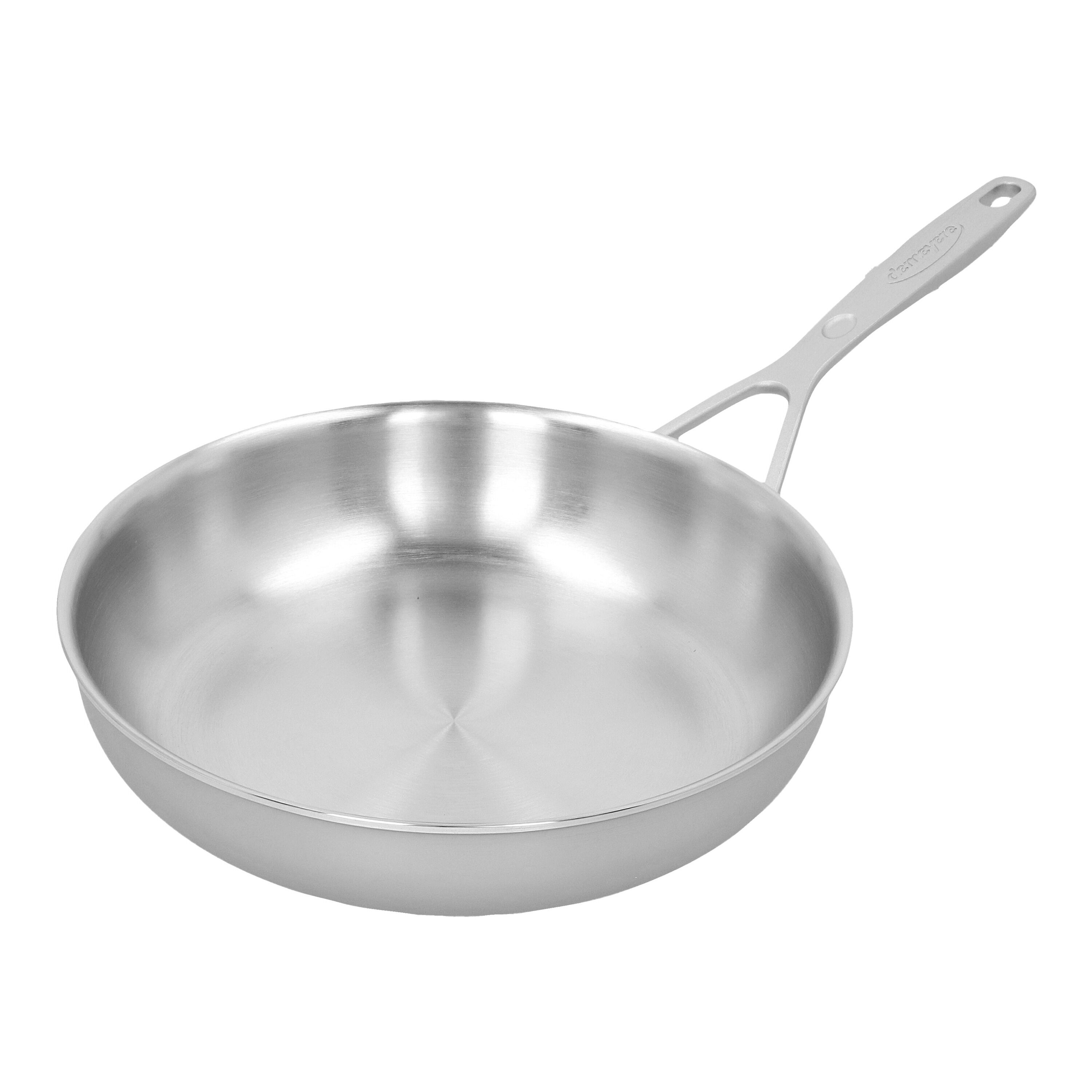 24 cm 18/10 Stainless Steel Frying pan silver