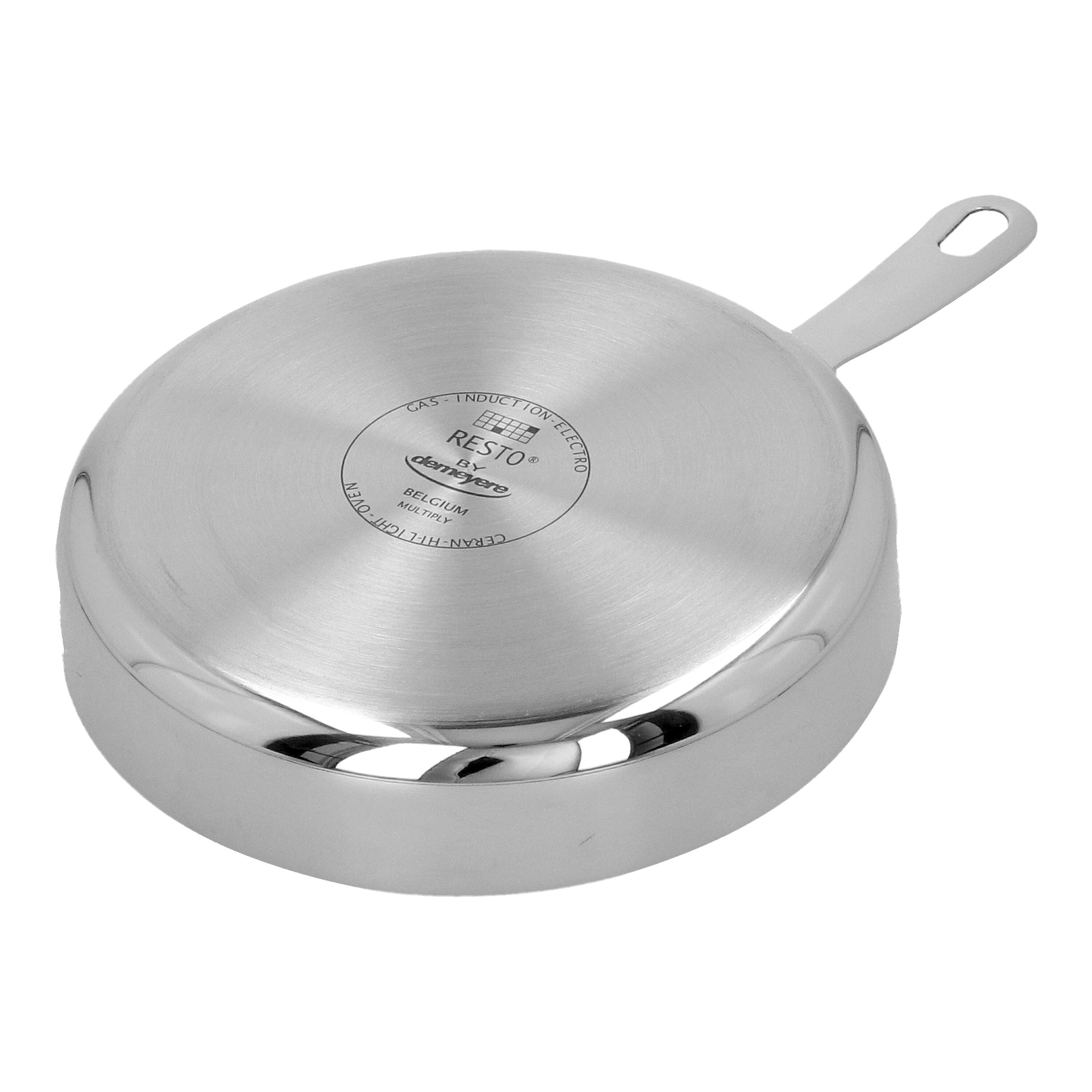 16 cm 18/10 Stainless Steel Frying pan silver