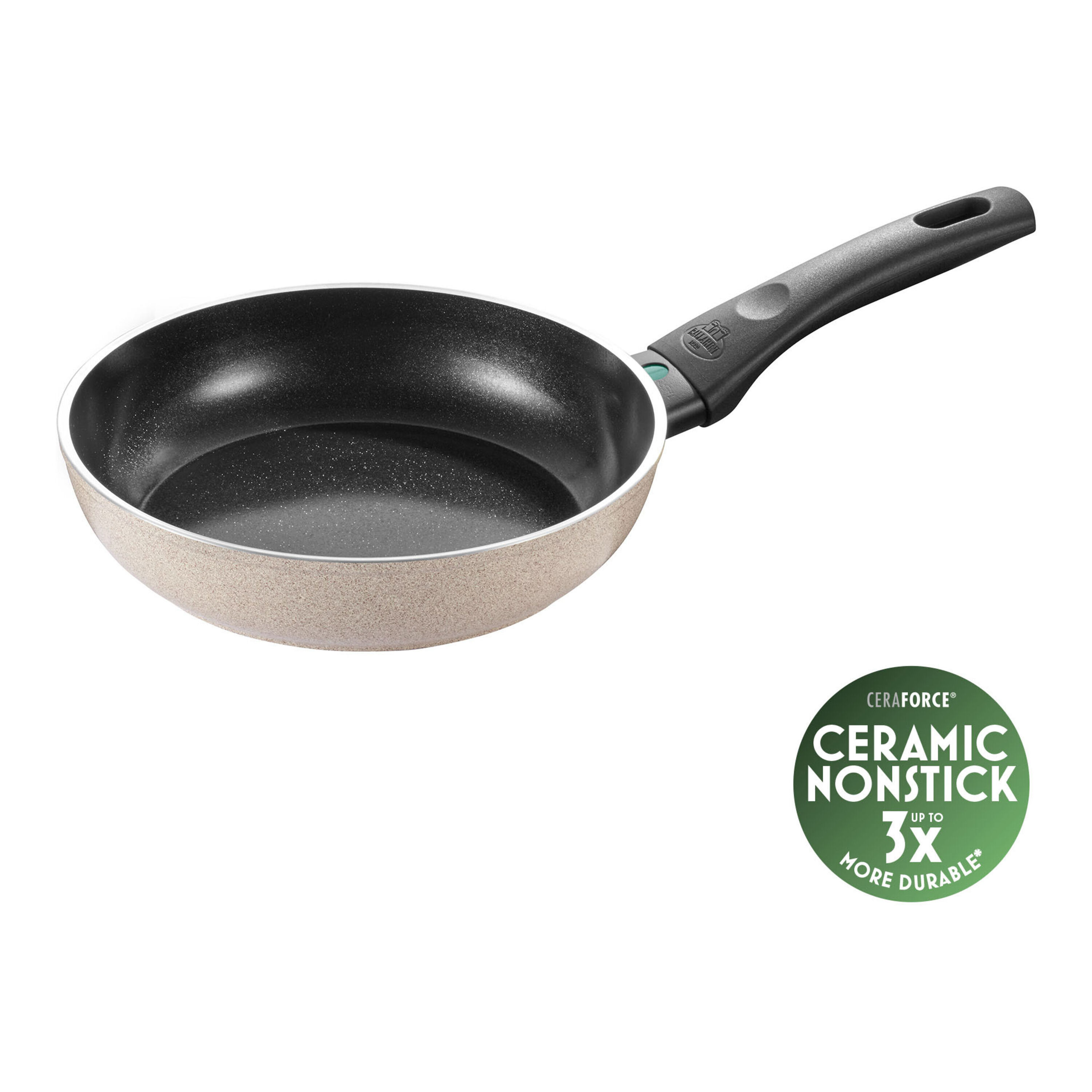 Frying pan, 20 cm, Aluminium, Ceramic non-stick coating