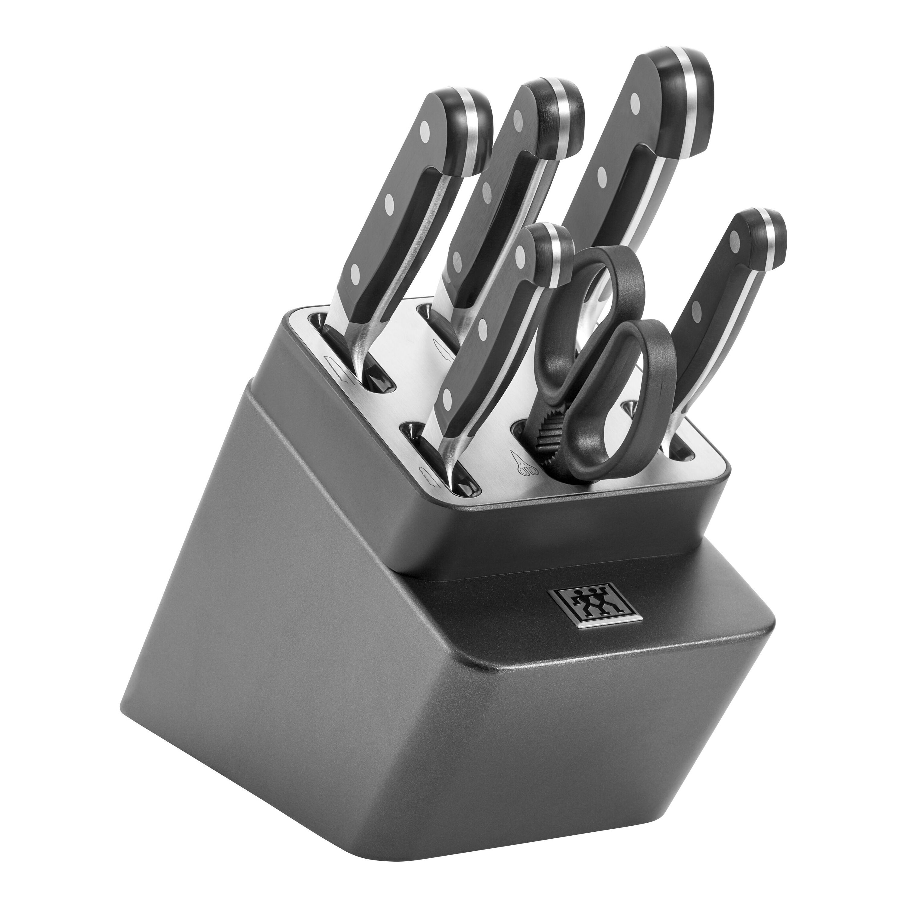 7-pcs, Knife block set, anthracite