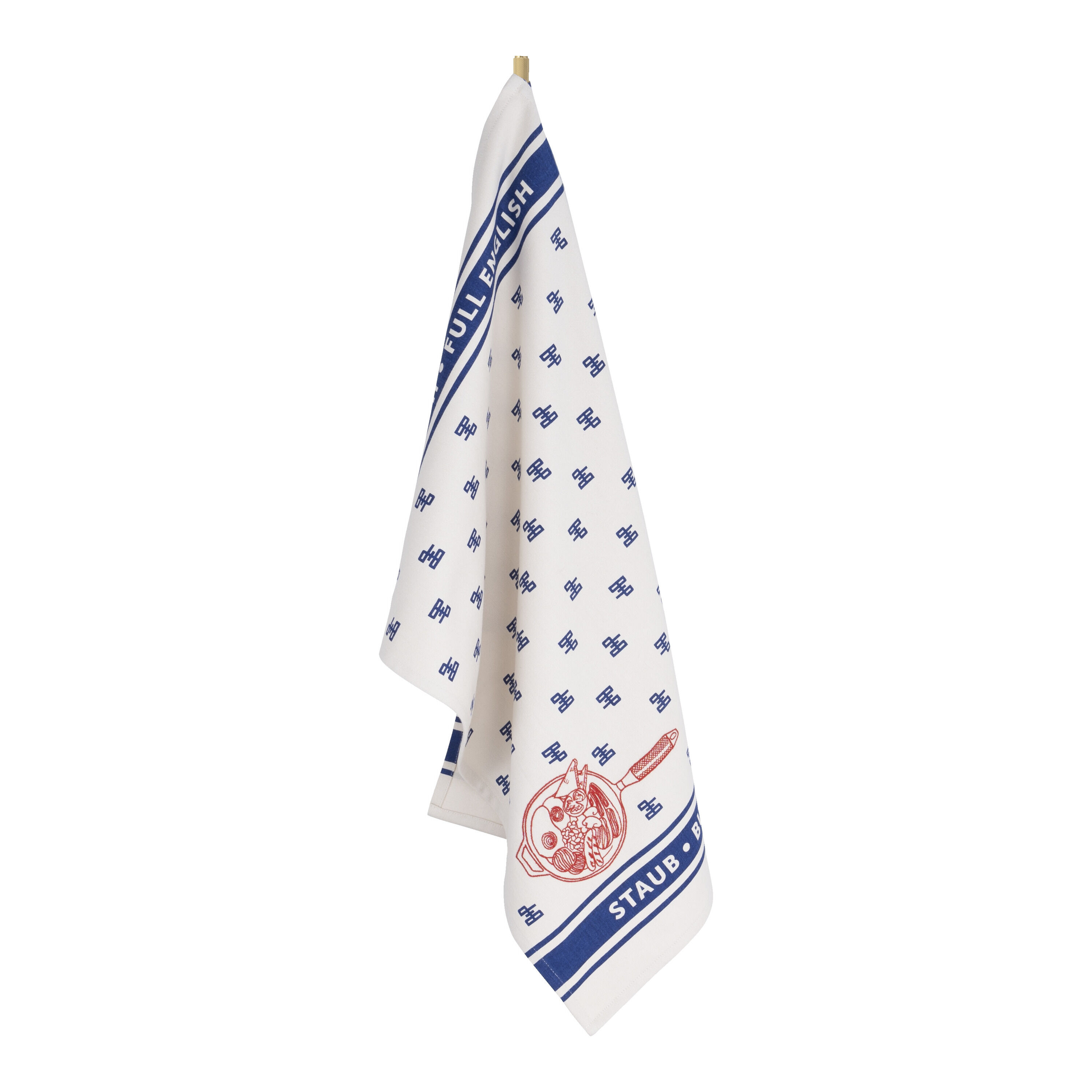 Tea Towel Buster Punch dark-blue