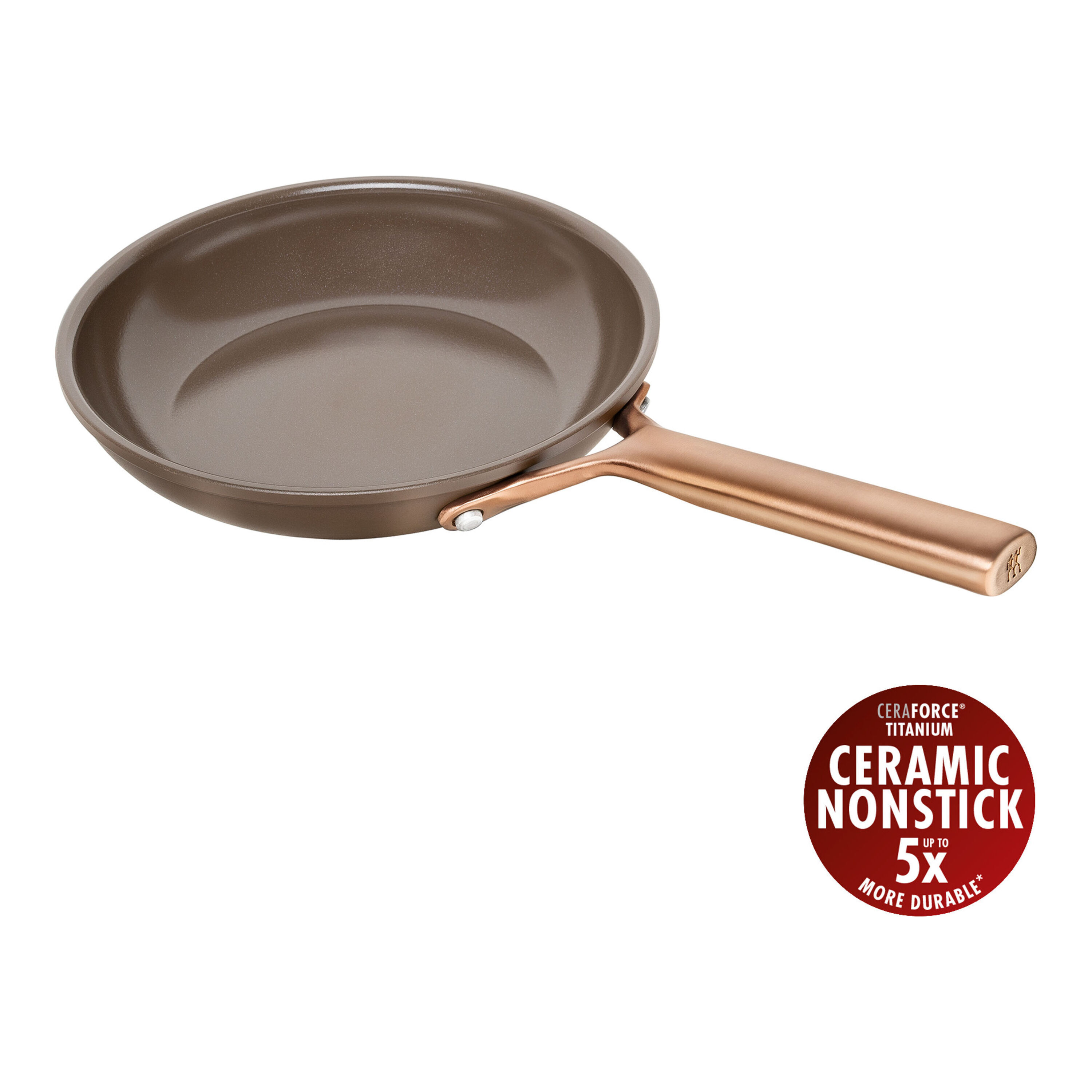20 cm Aluminium Frying pan brown