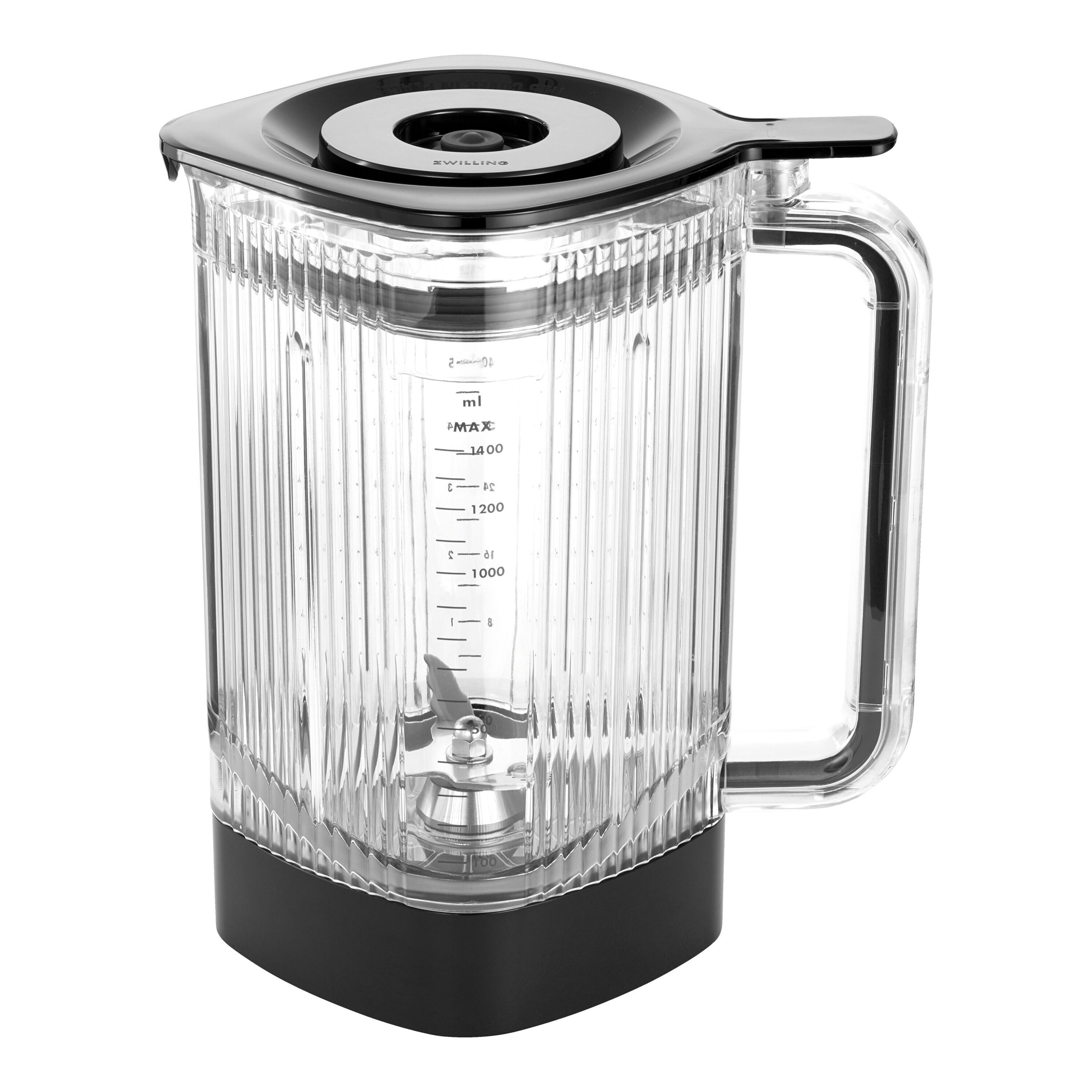 Tritan jar, 1,4 l, black