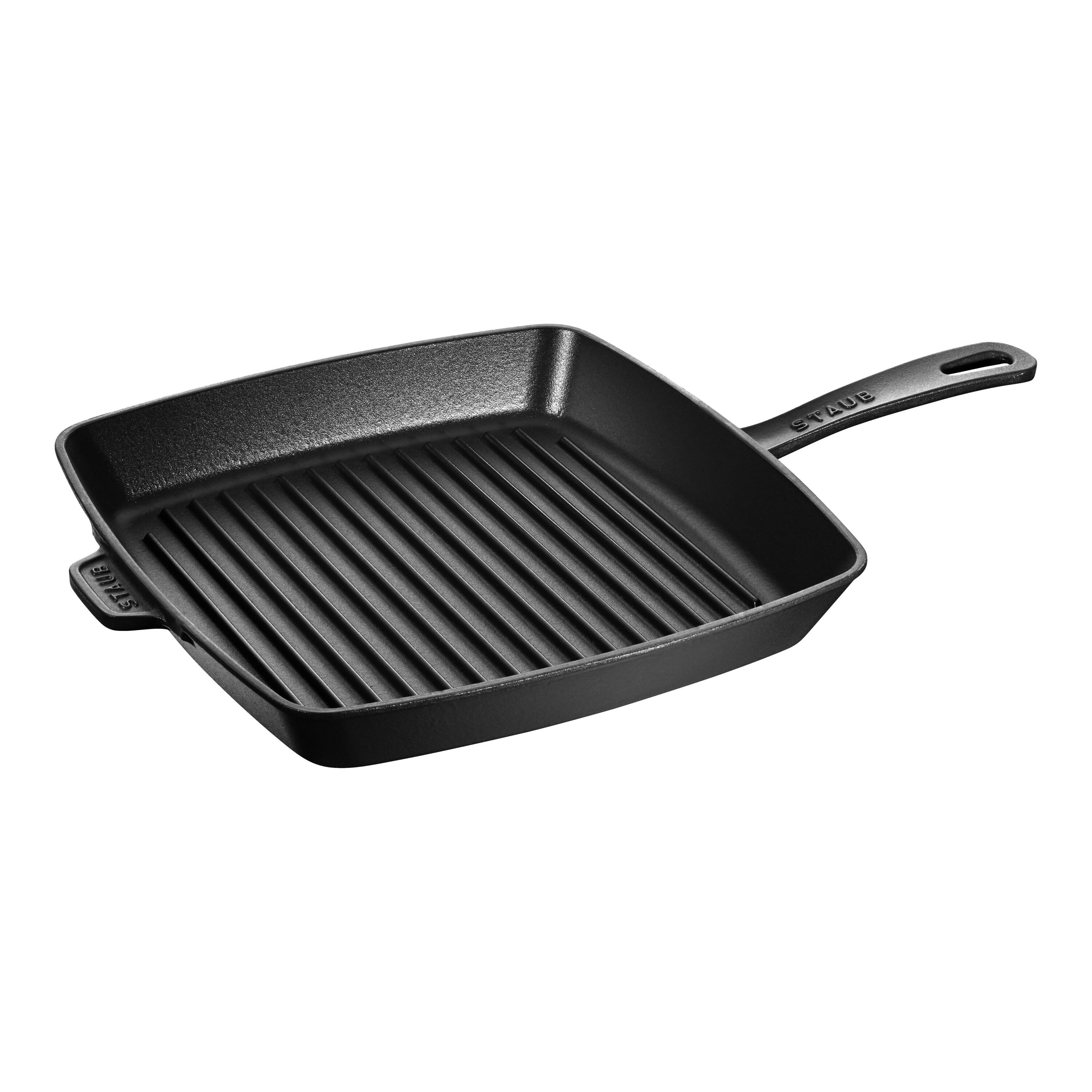 30 cm square Cast iron American grill black