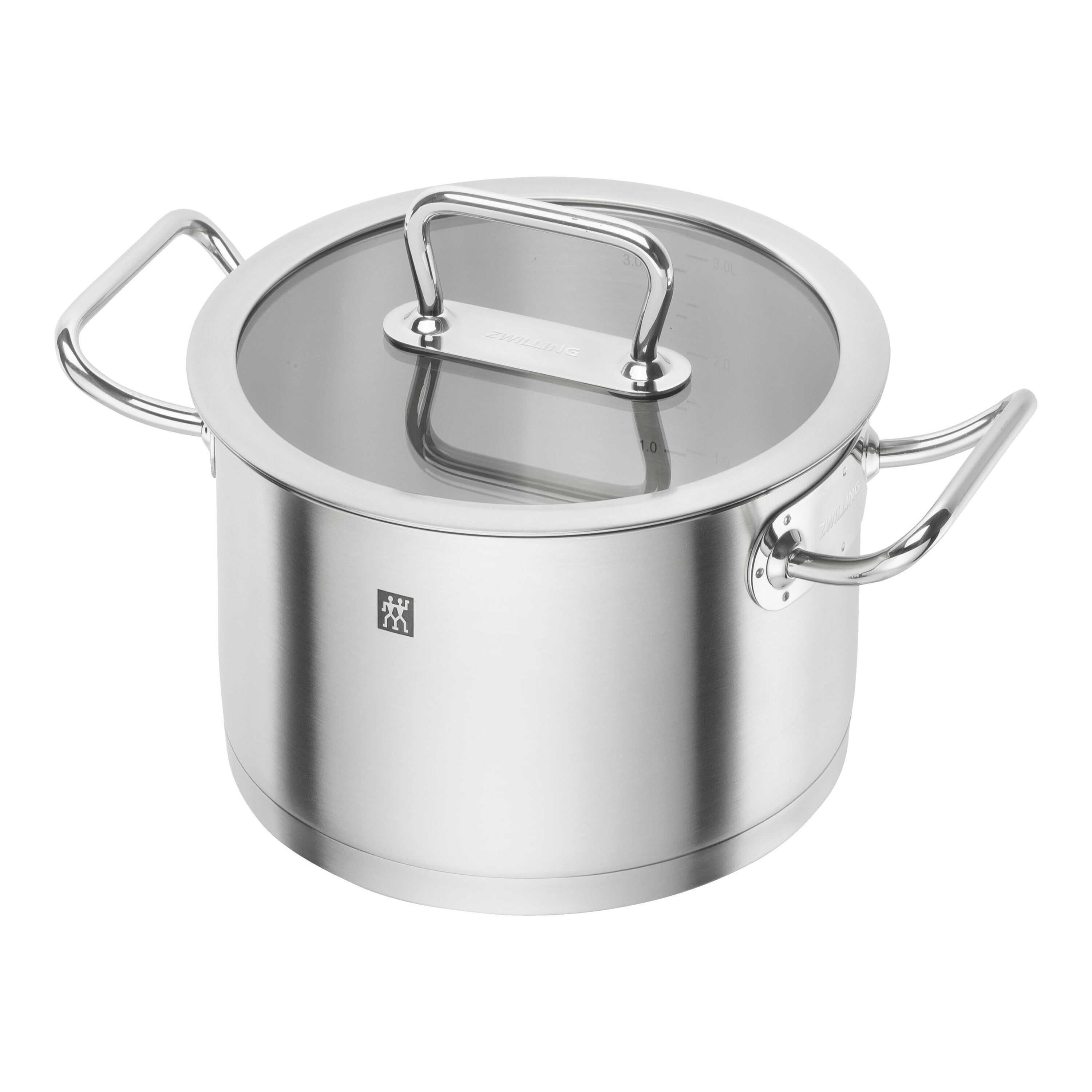 20 cm 18/10 Stainless Steel Stock pot silver