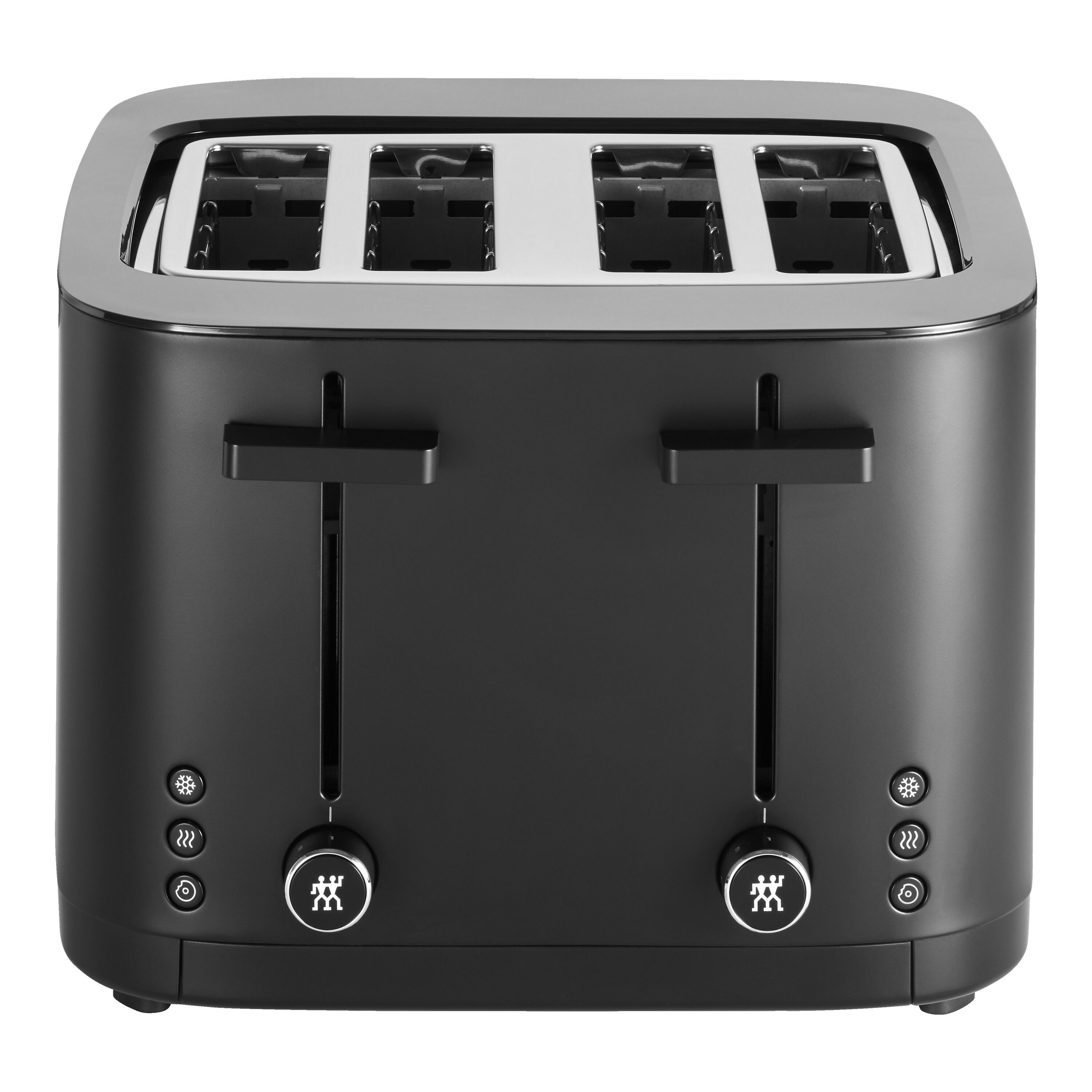 4 short slots Toaster black