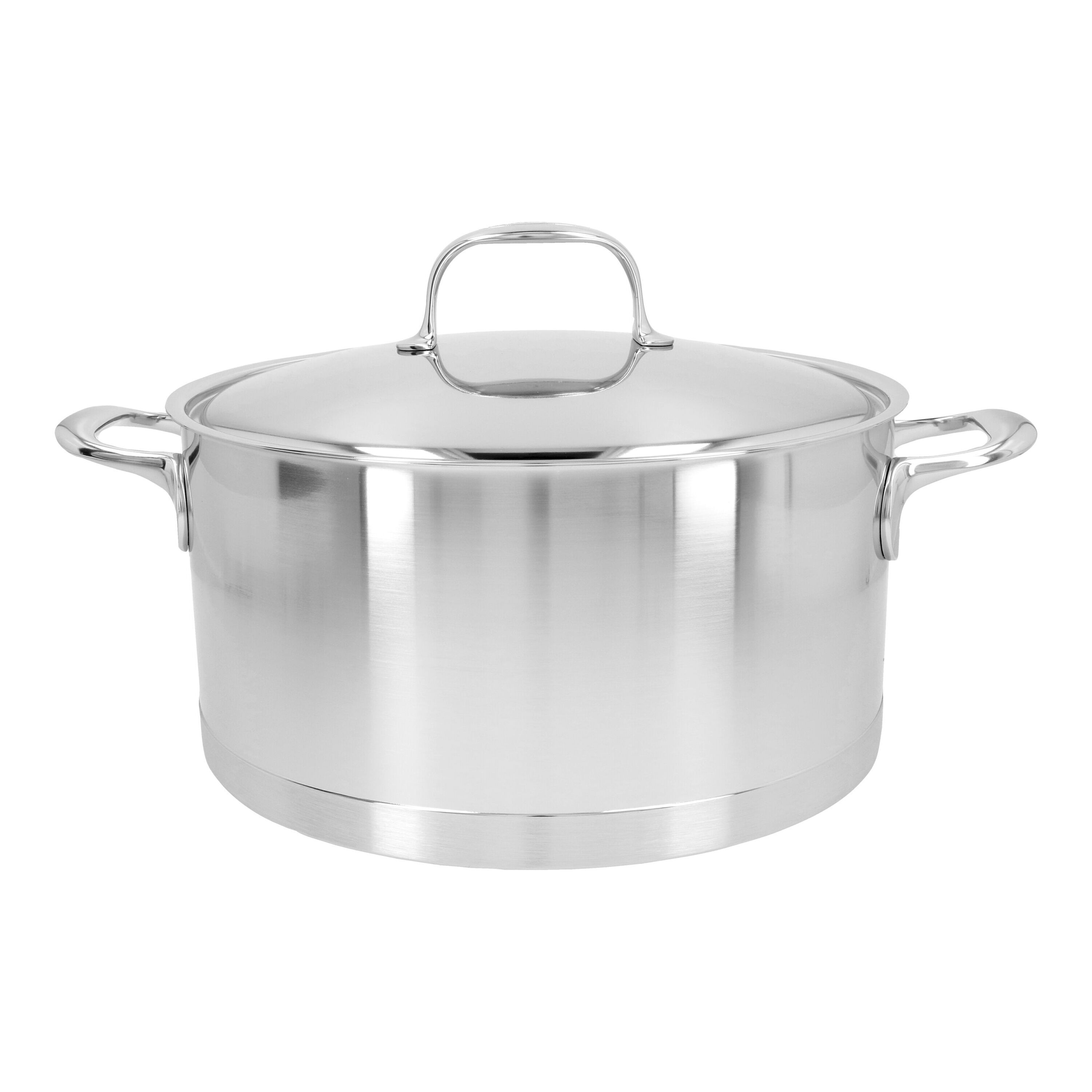 28 cm 18/10 Stainless Steel Stew pot with lid silver