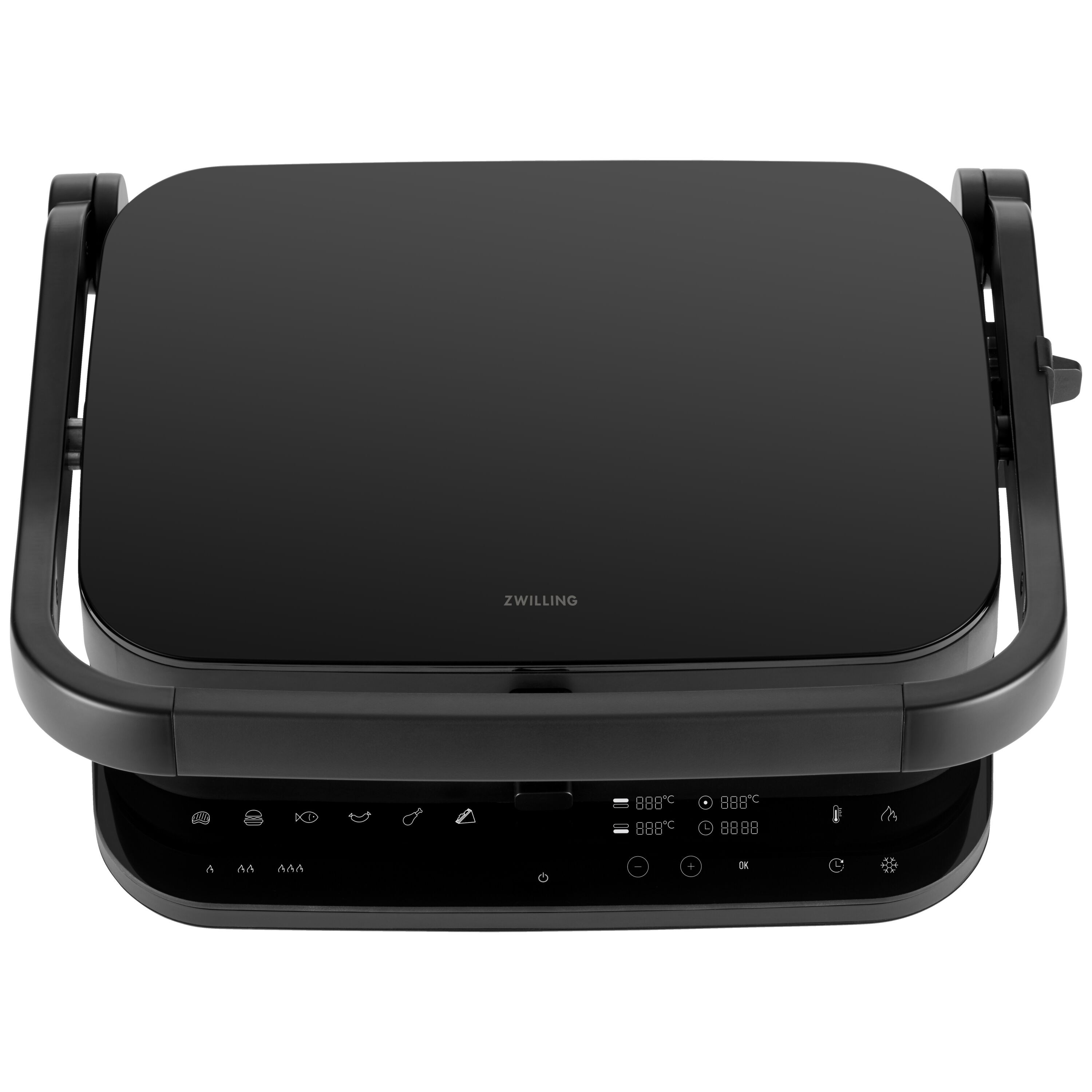 Contact grill, black