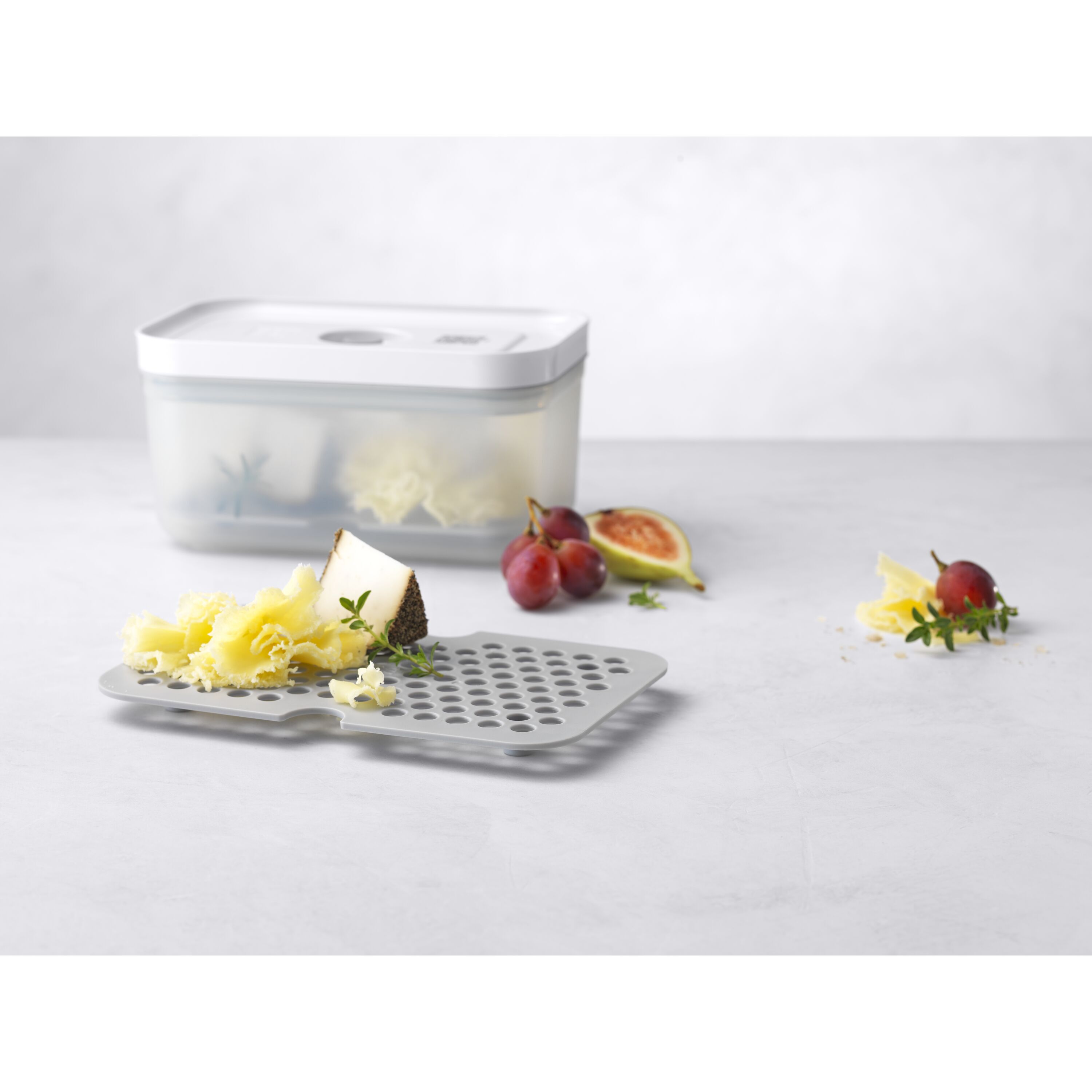 Vacuum accessory set drip trays for plastic boxes, M/L / 2-pcs