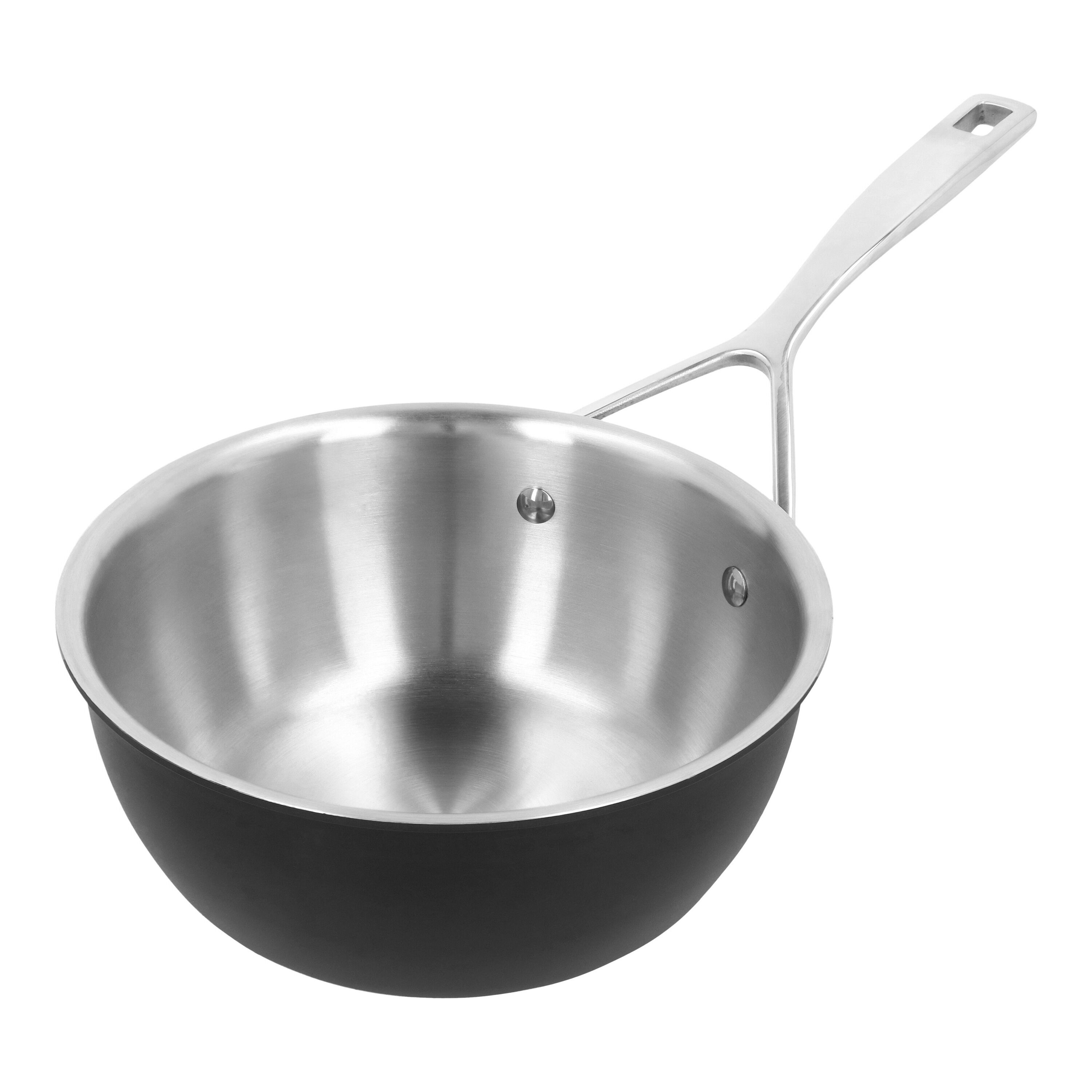 Pots and pans set 3-pcs, 18/10 Stainless Steel