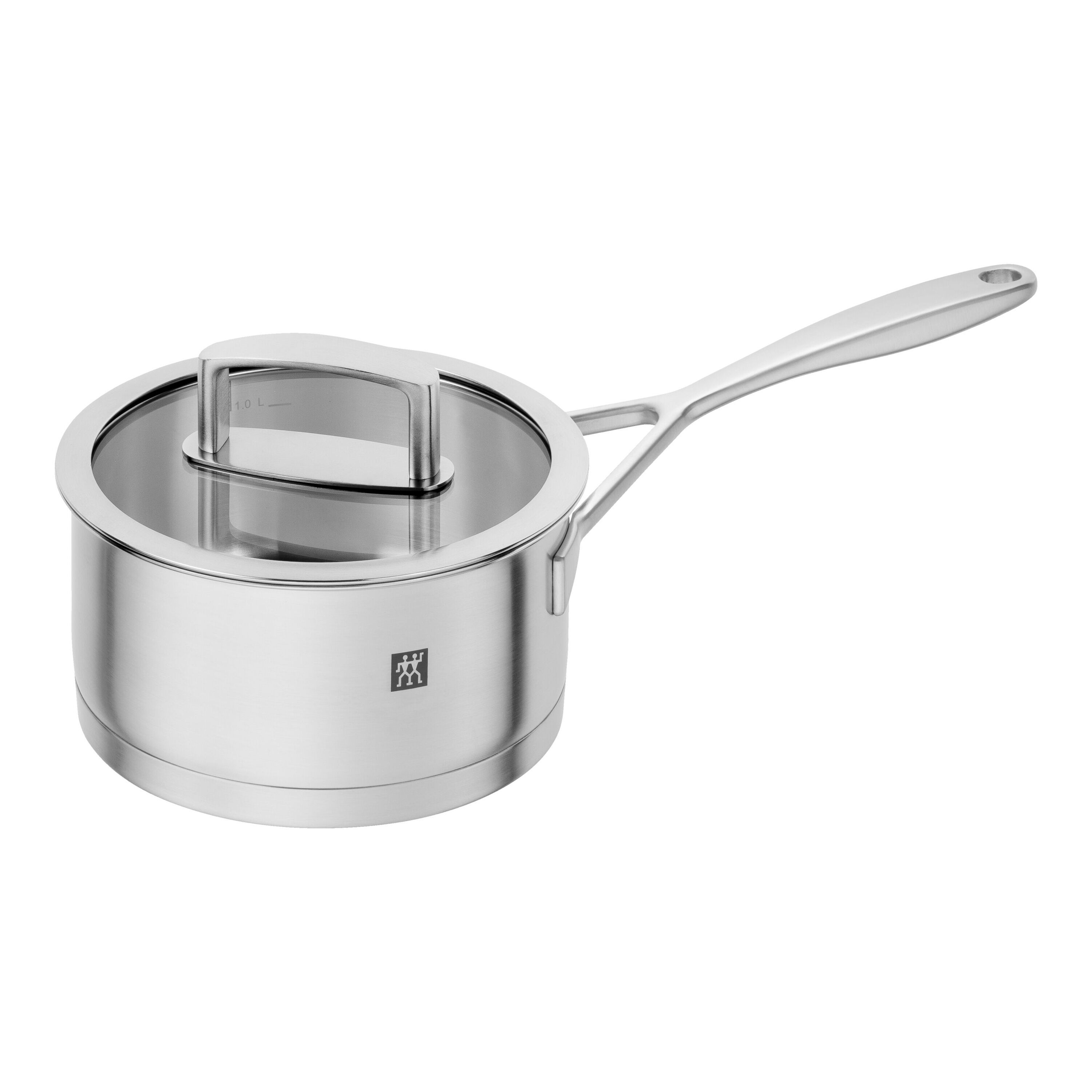 16 cm 18/10 Stainless Steel Saucepan silver