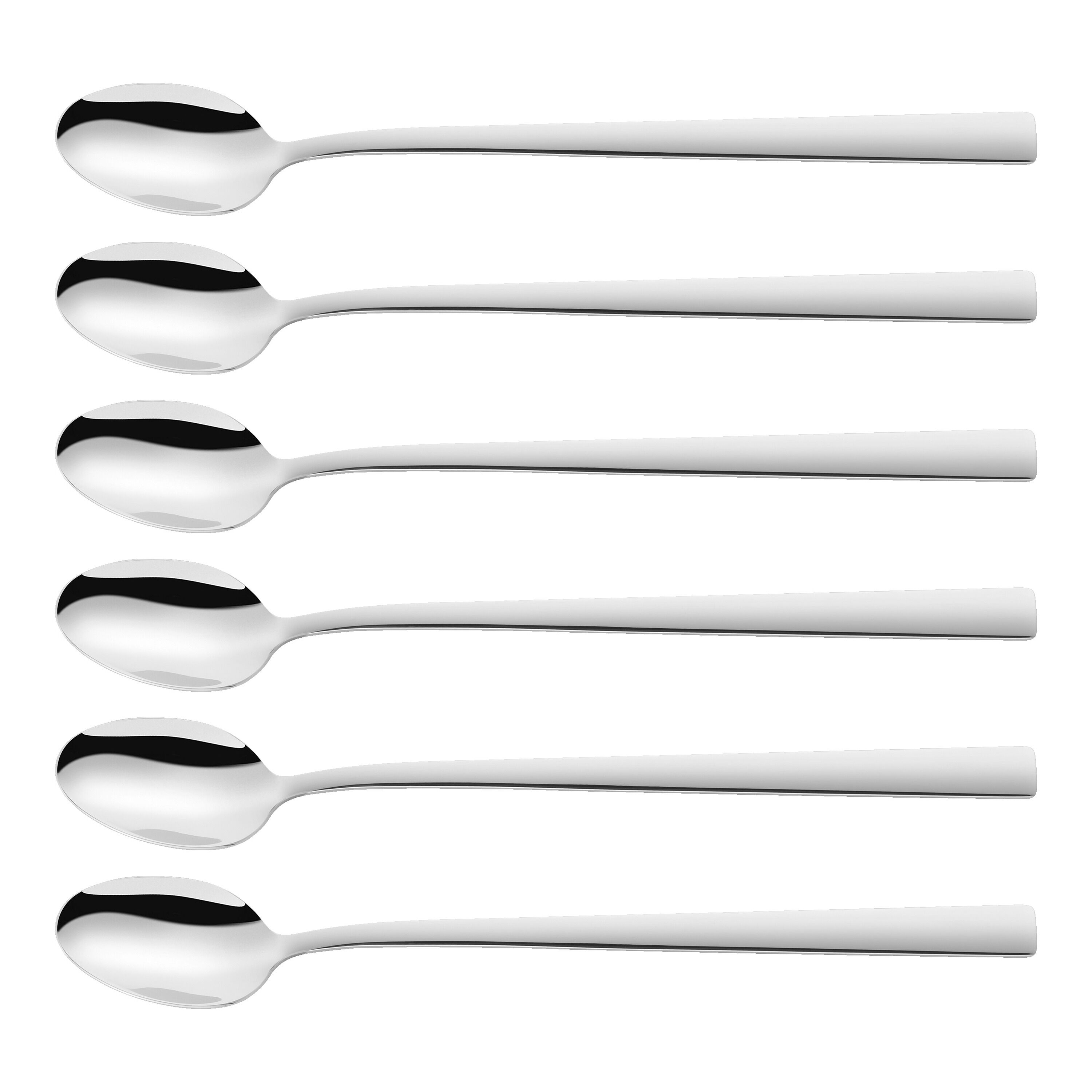 Long drink spoon set 6-pcs