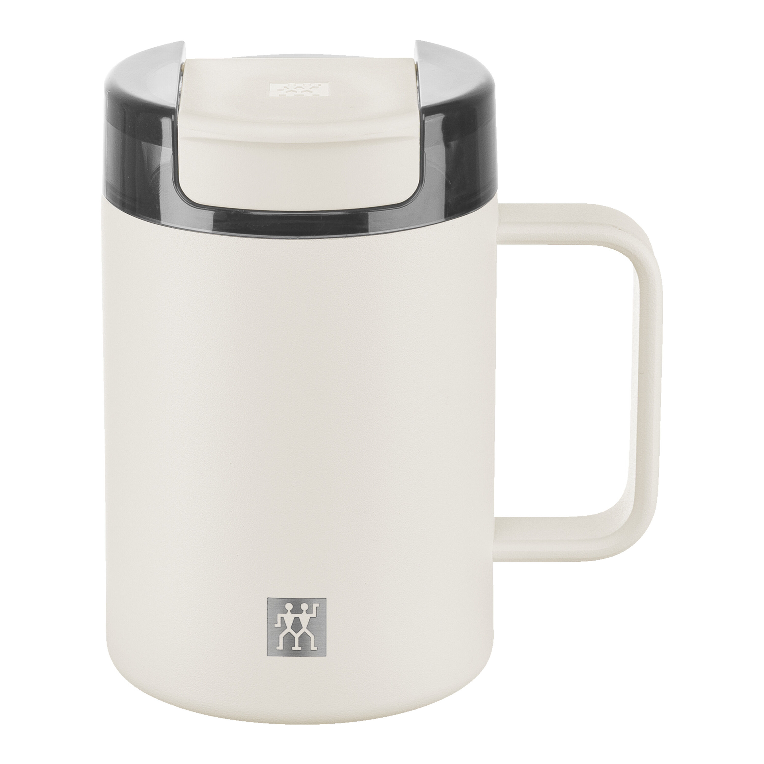 Thermo mug, 380 ml, Stainless steel, cream