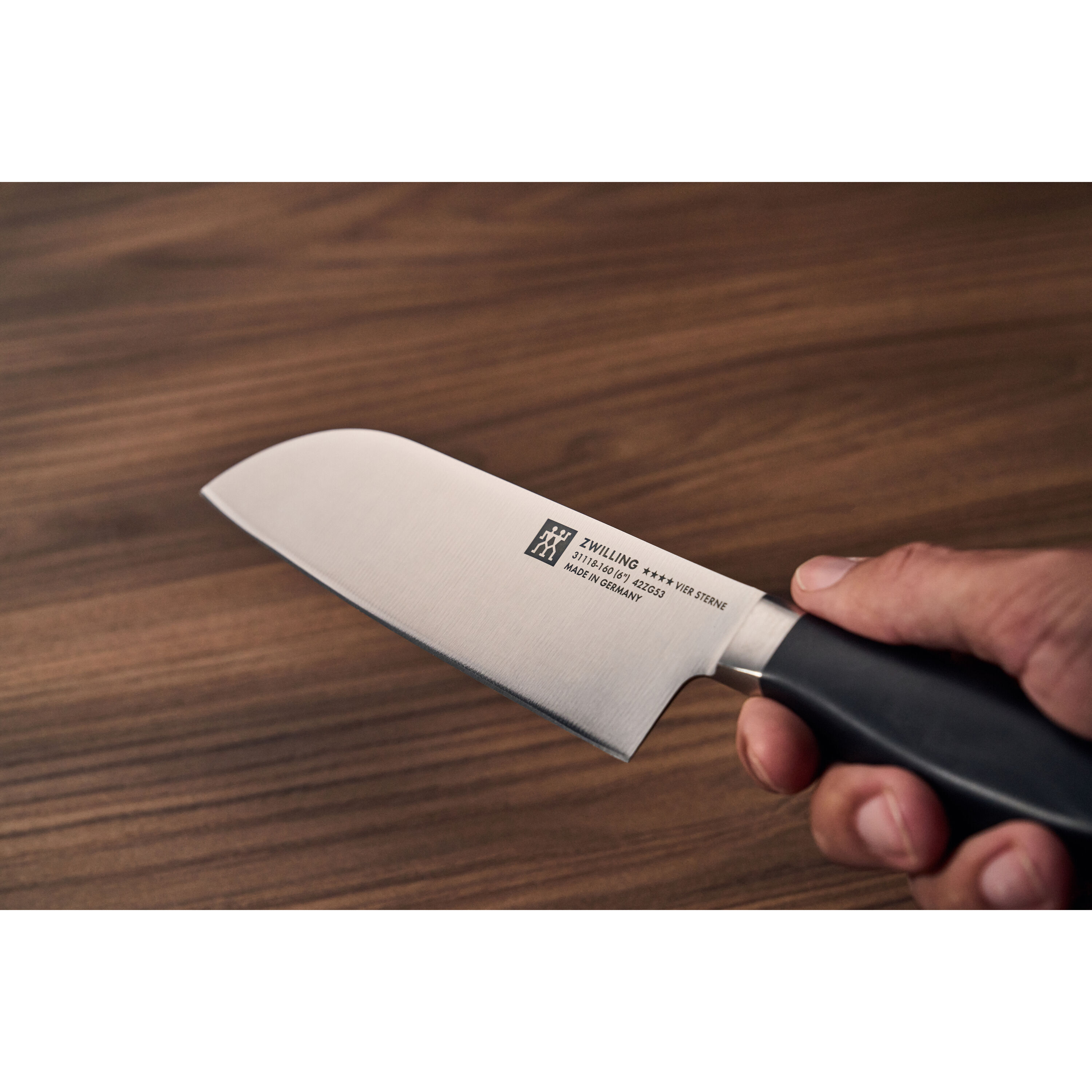 Santoku 16 cm, Smooth Edge