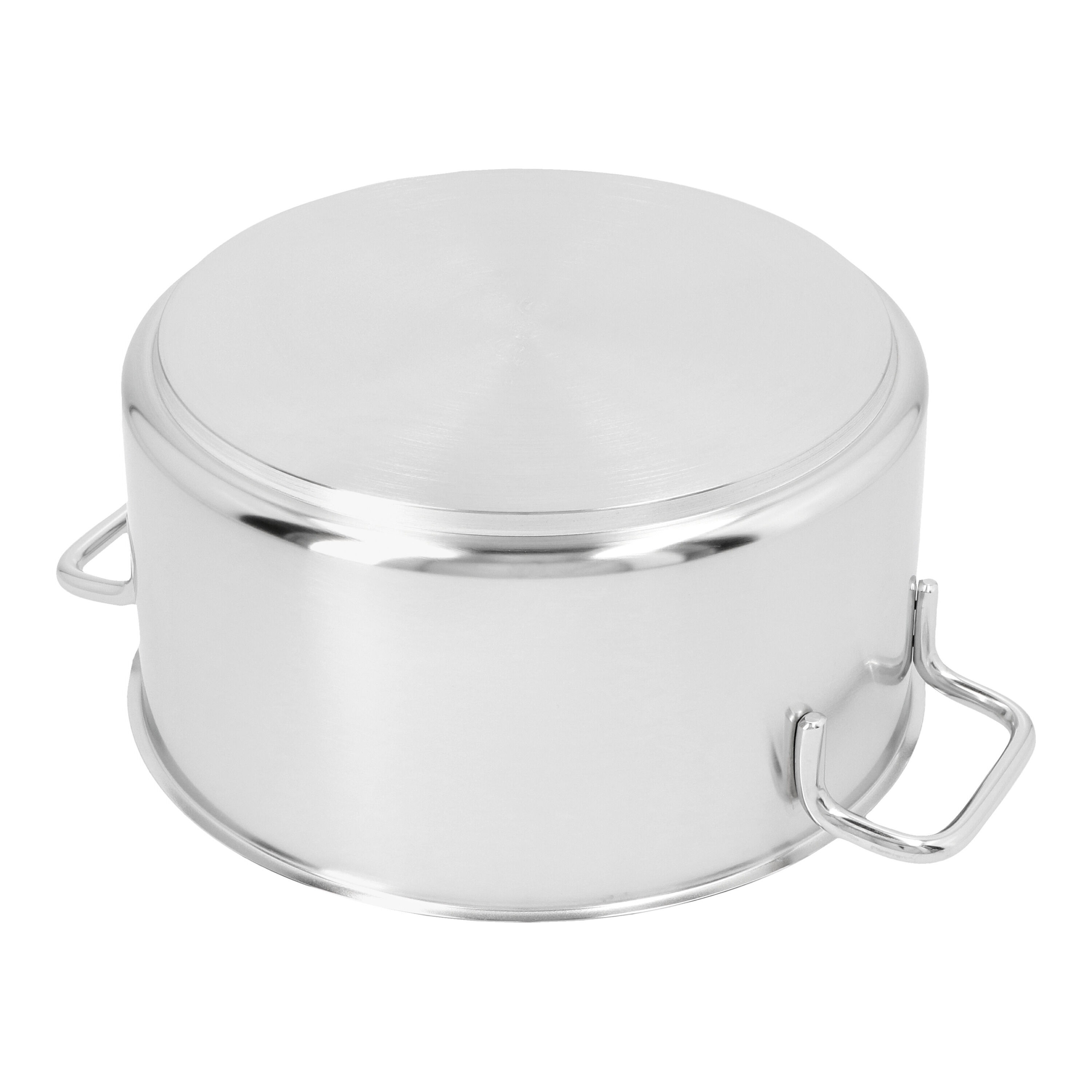 20 cm 18/10 Stainless Steel Stew pot with lid silver