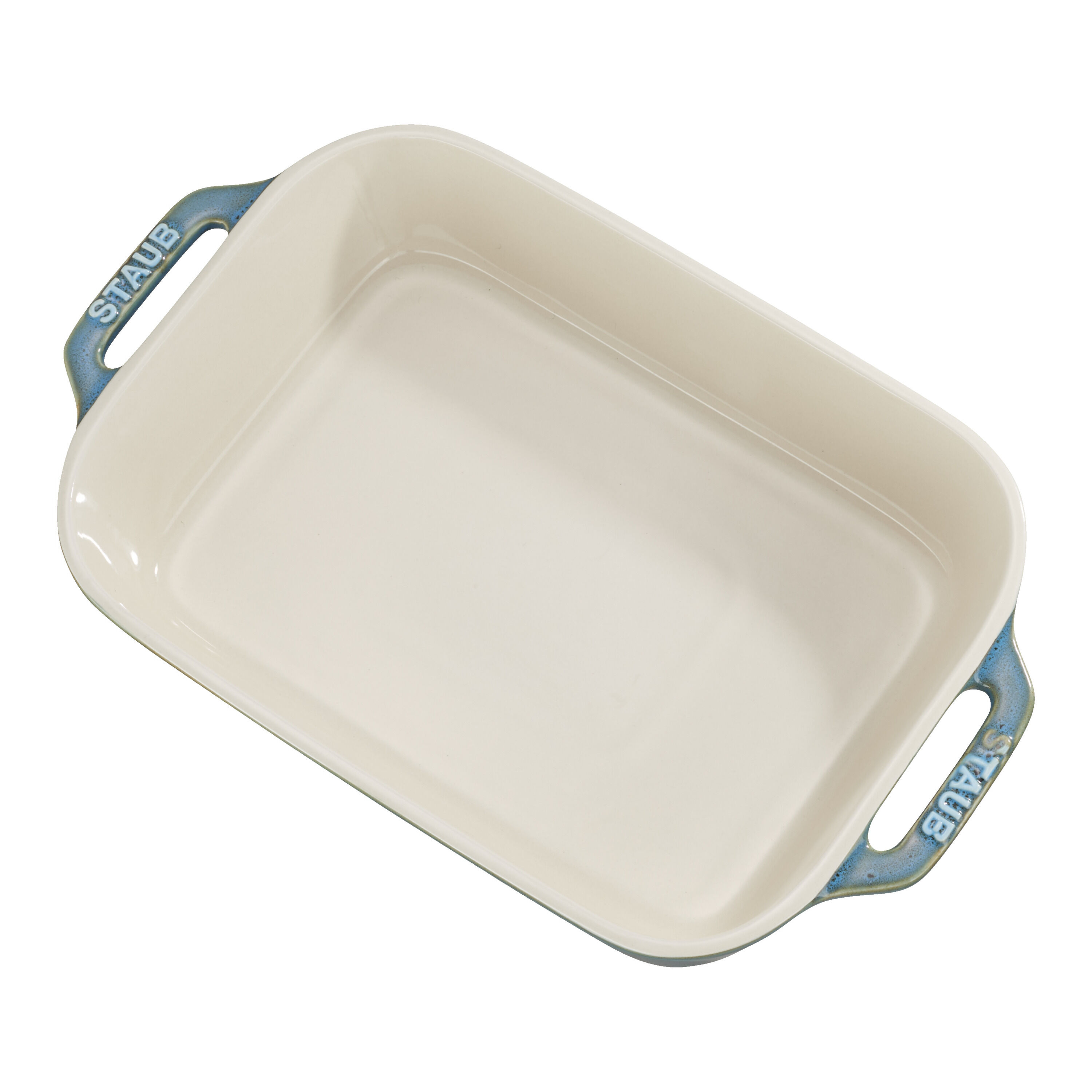 27 x 20 cm rectangular ceramic Oven dish ancient-turquoise