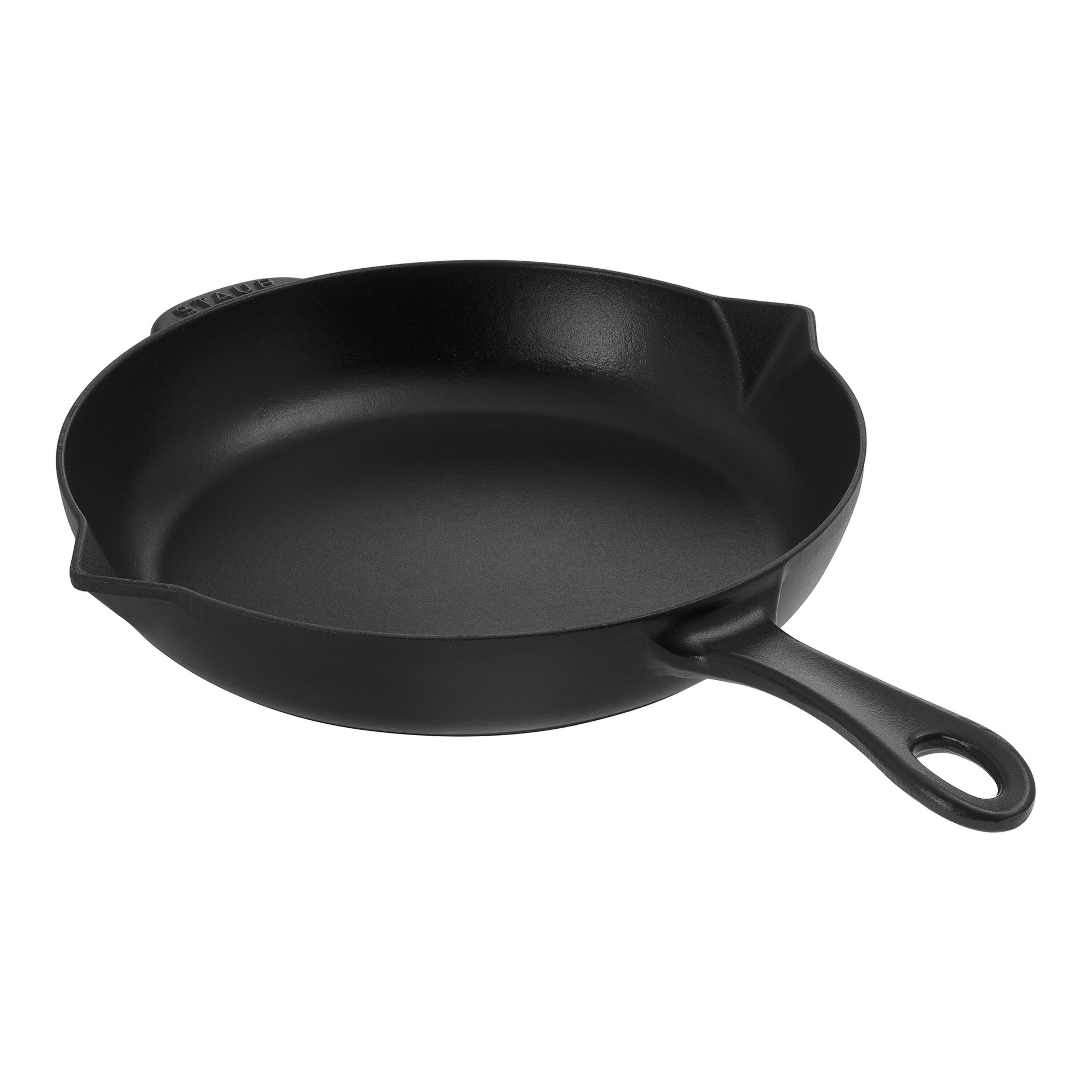 26 cm Cast iron Frying pan black