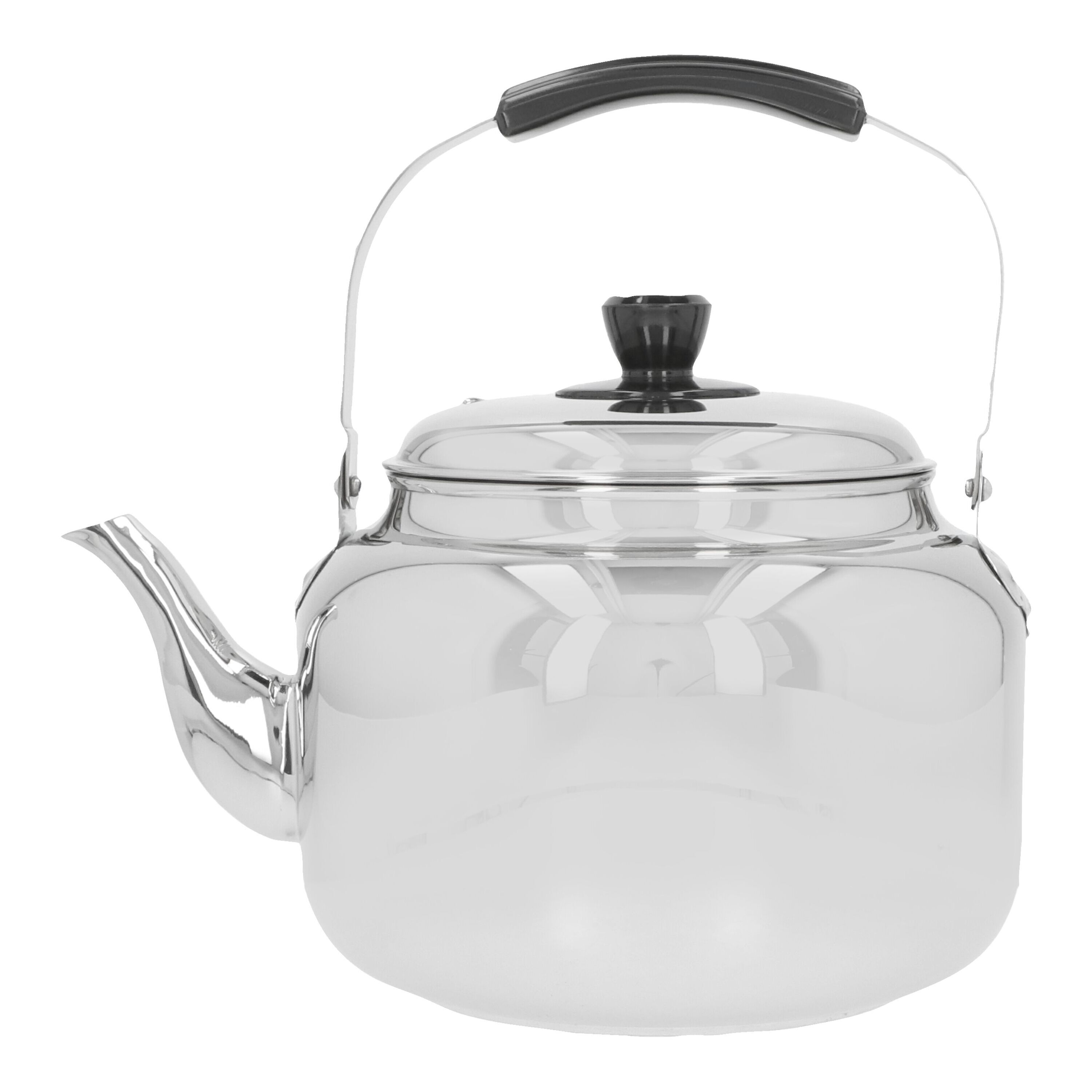 20 cm 18/10 Stainless Steel Kettle silver