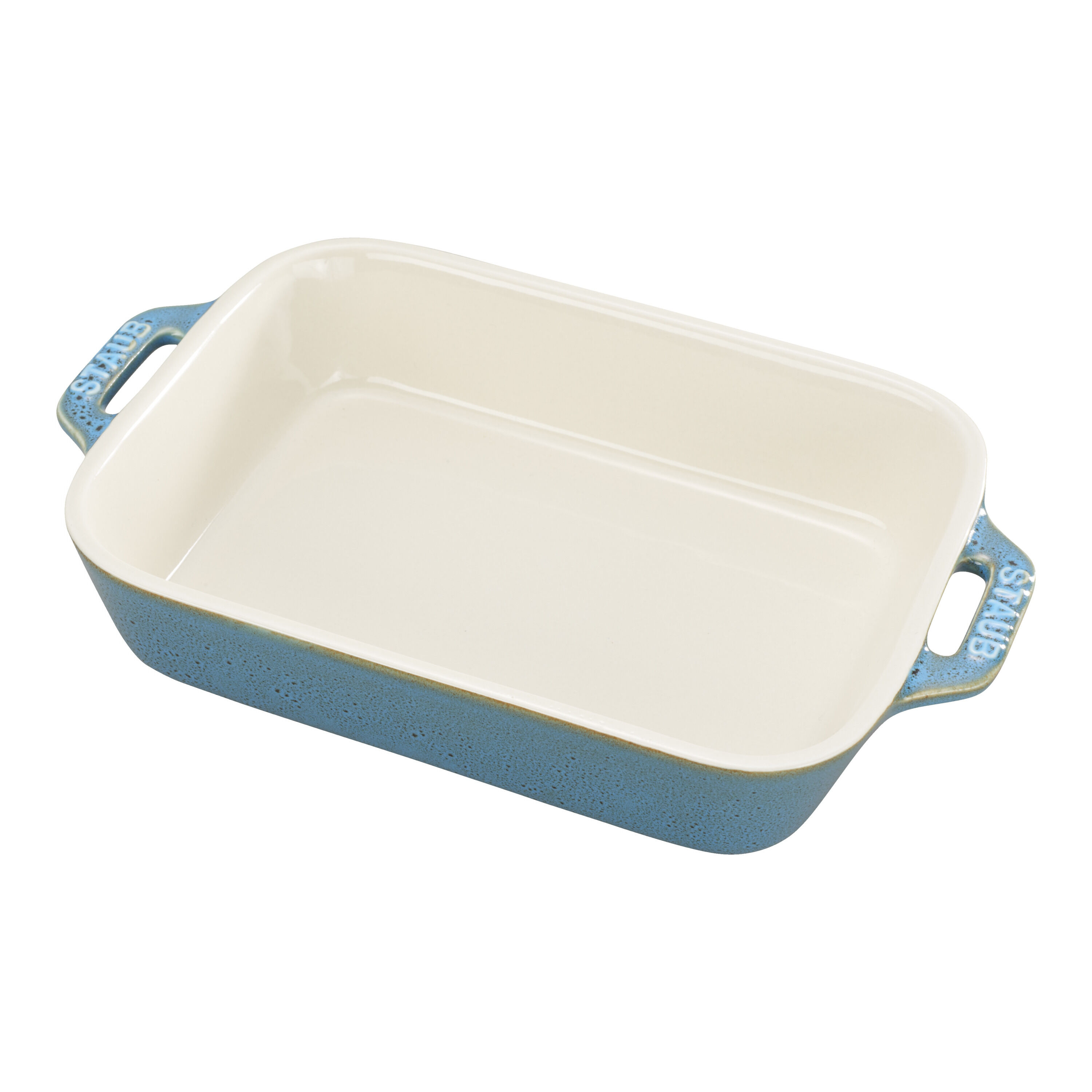 20 x 16 cm rectangular ceramic Oven dish ancient-turquoise
