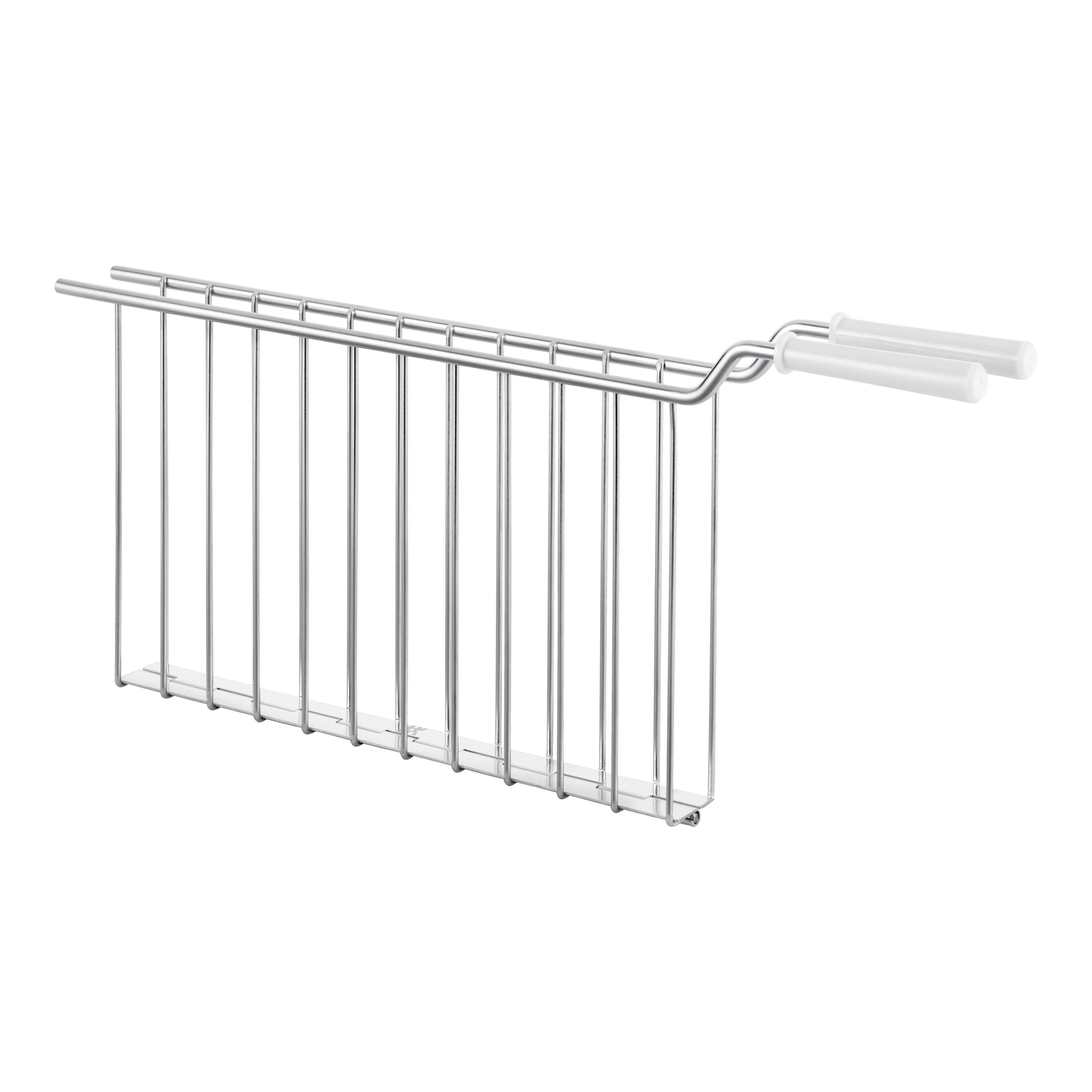 2 long slots white Sandwich rack