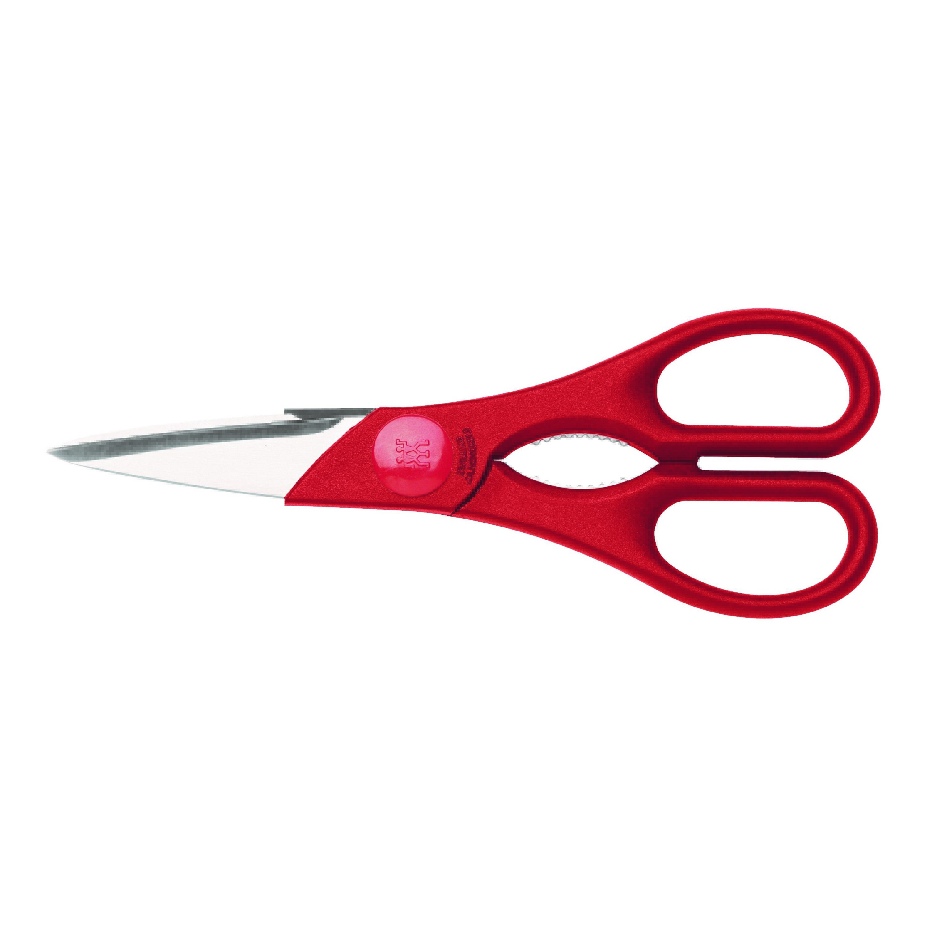 Stainless steel Multi-purpose shears red