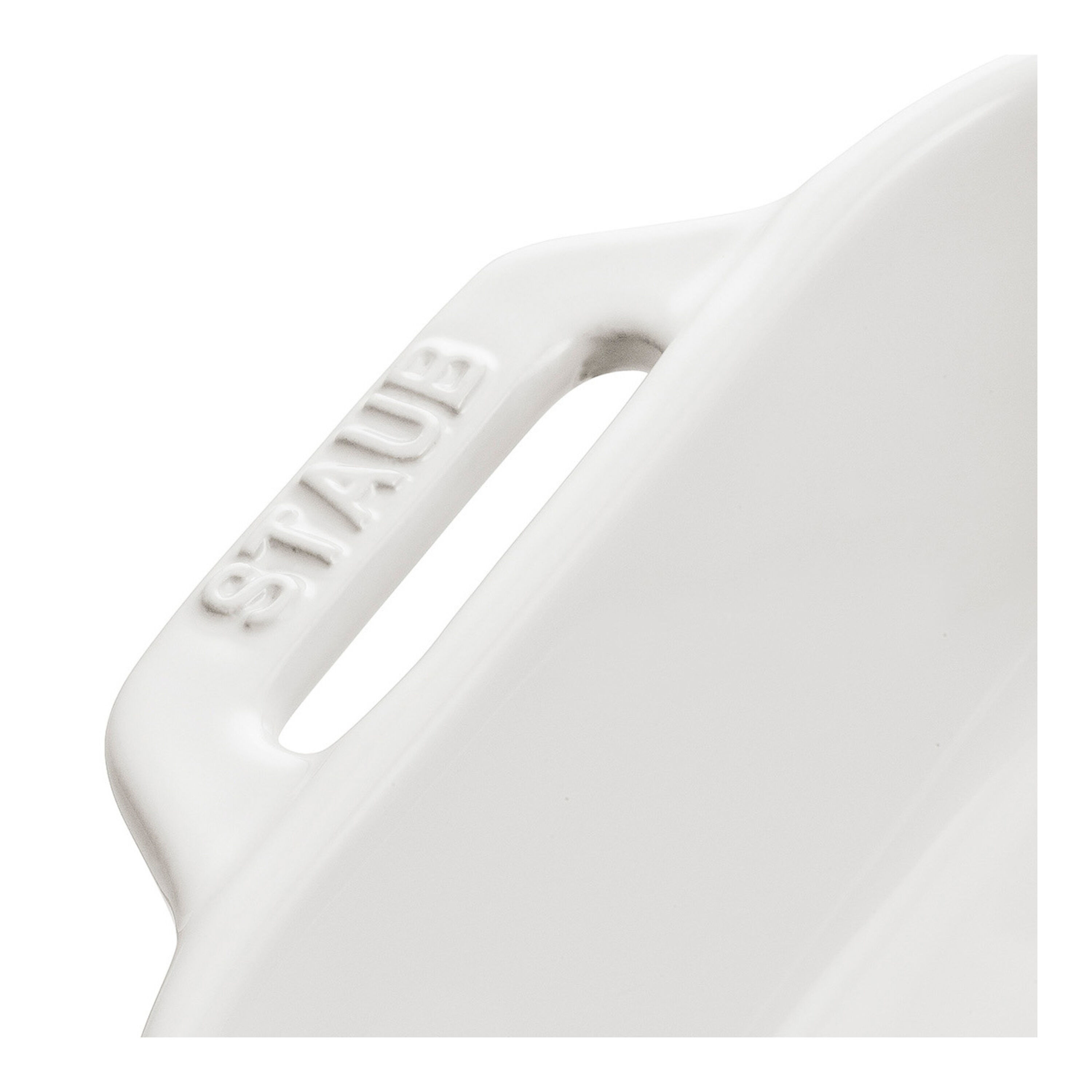 14 x 11 cm rectangular ceramic Oven dish white