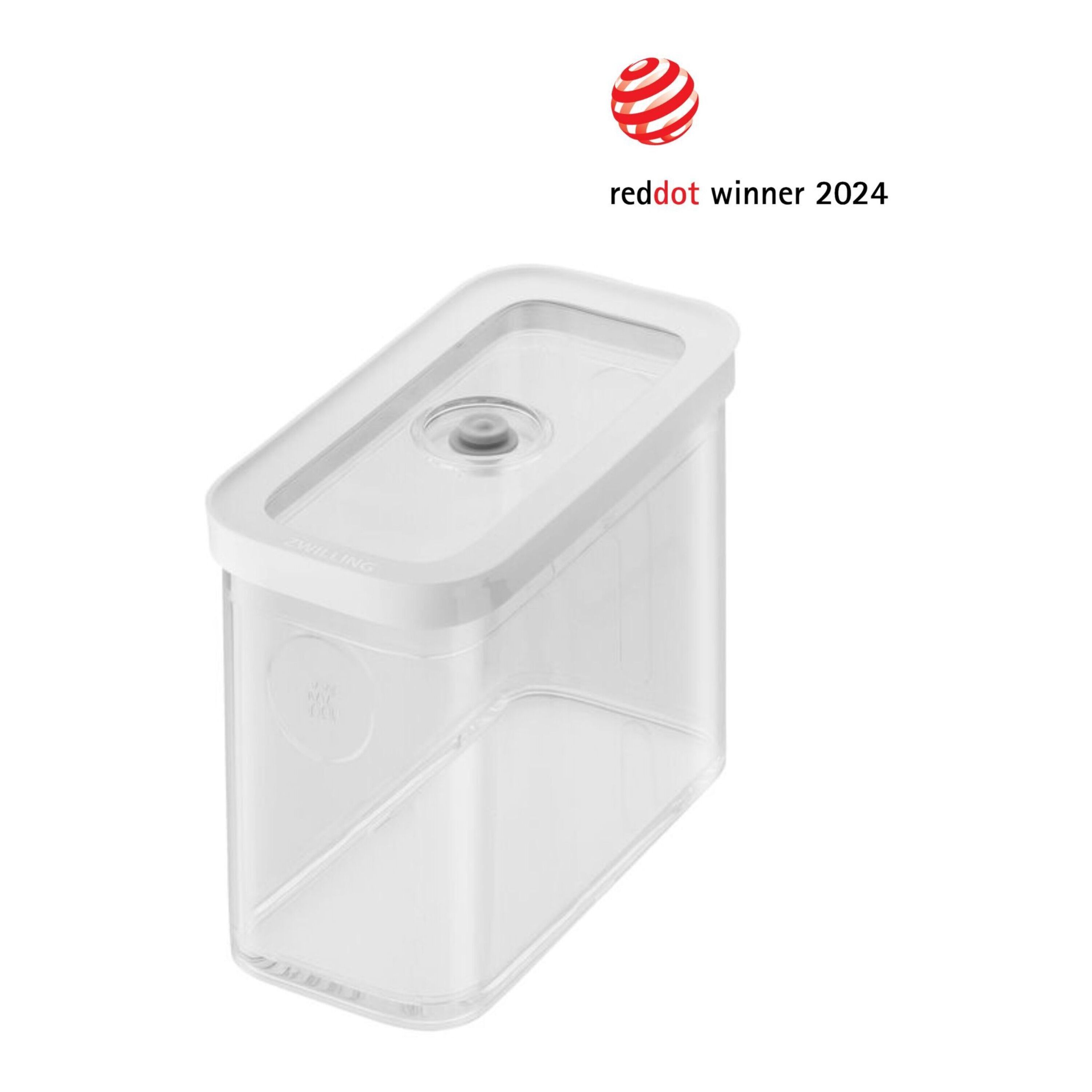 CUBE Box 2M / 21 cm, transparent-white