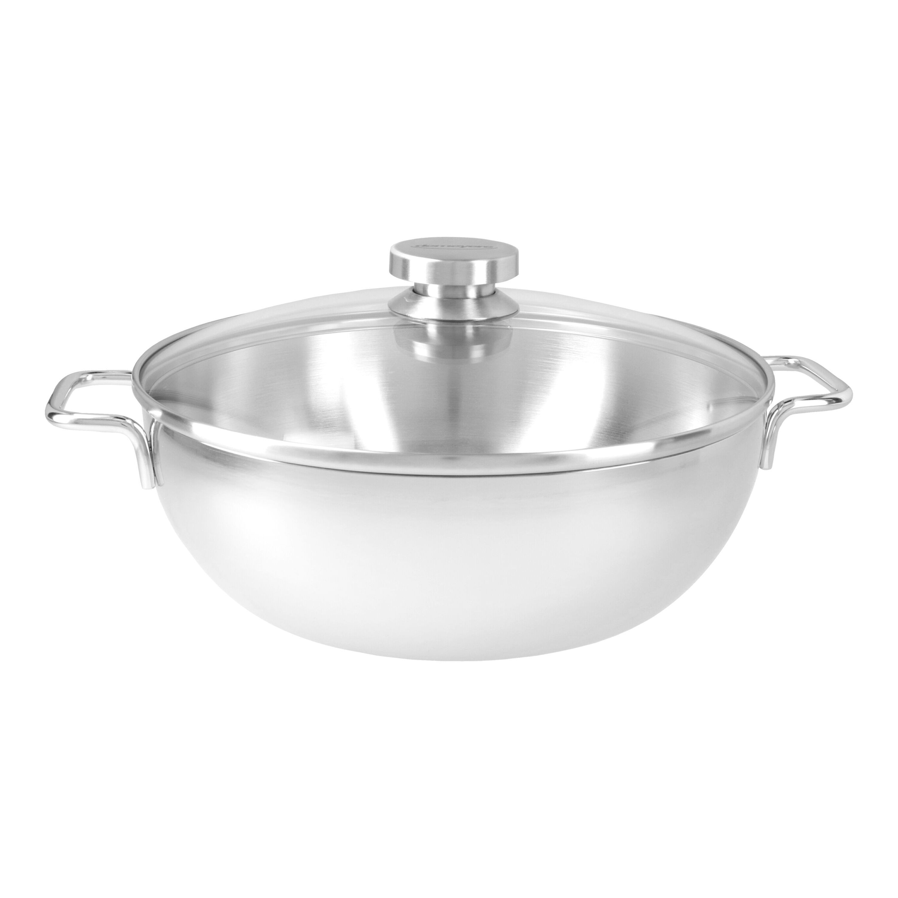 28 cm Serving pan with glass lid